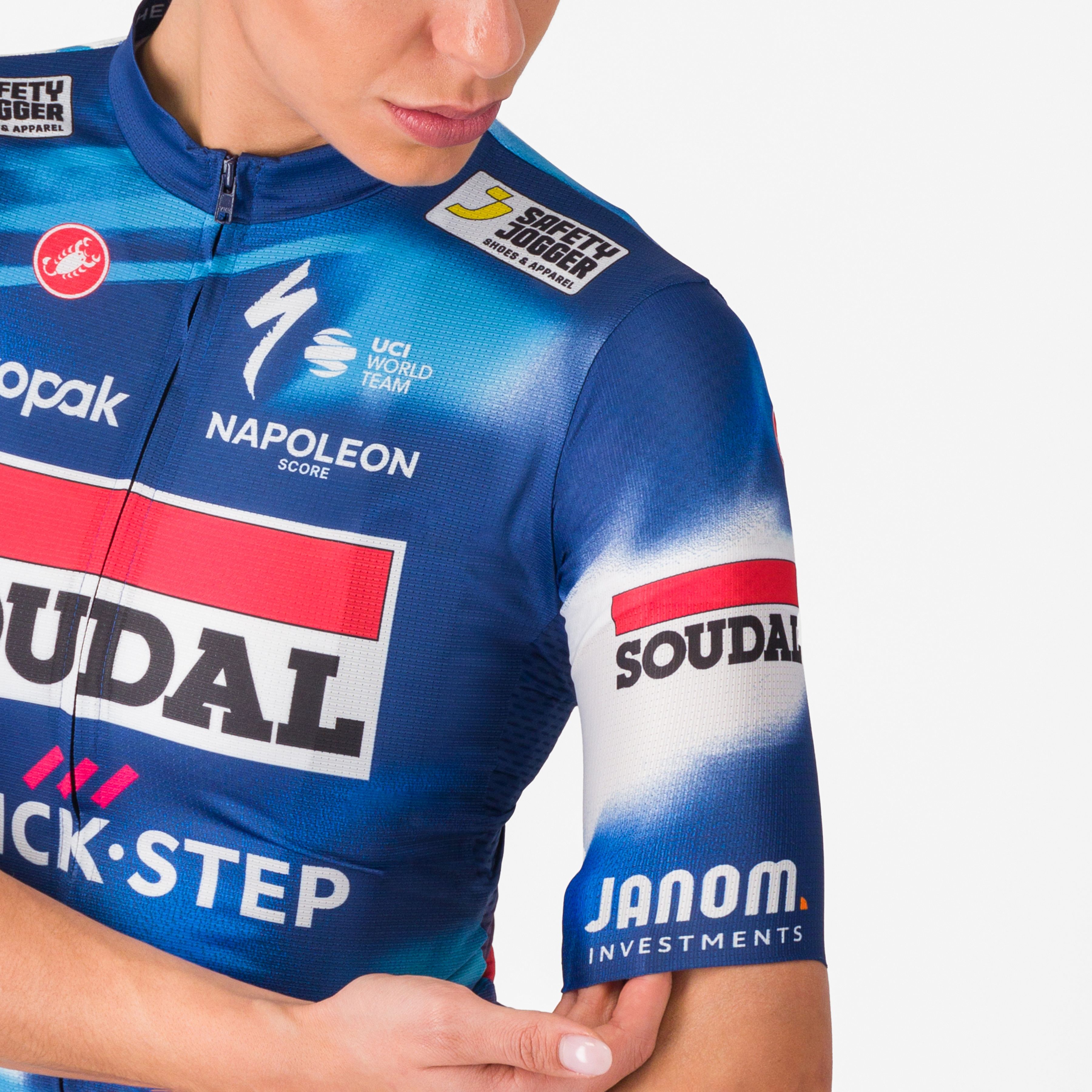 Competizione 3 w jersey - blue/red - castelli