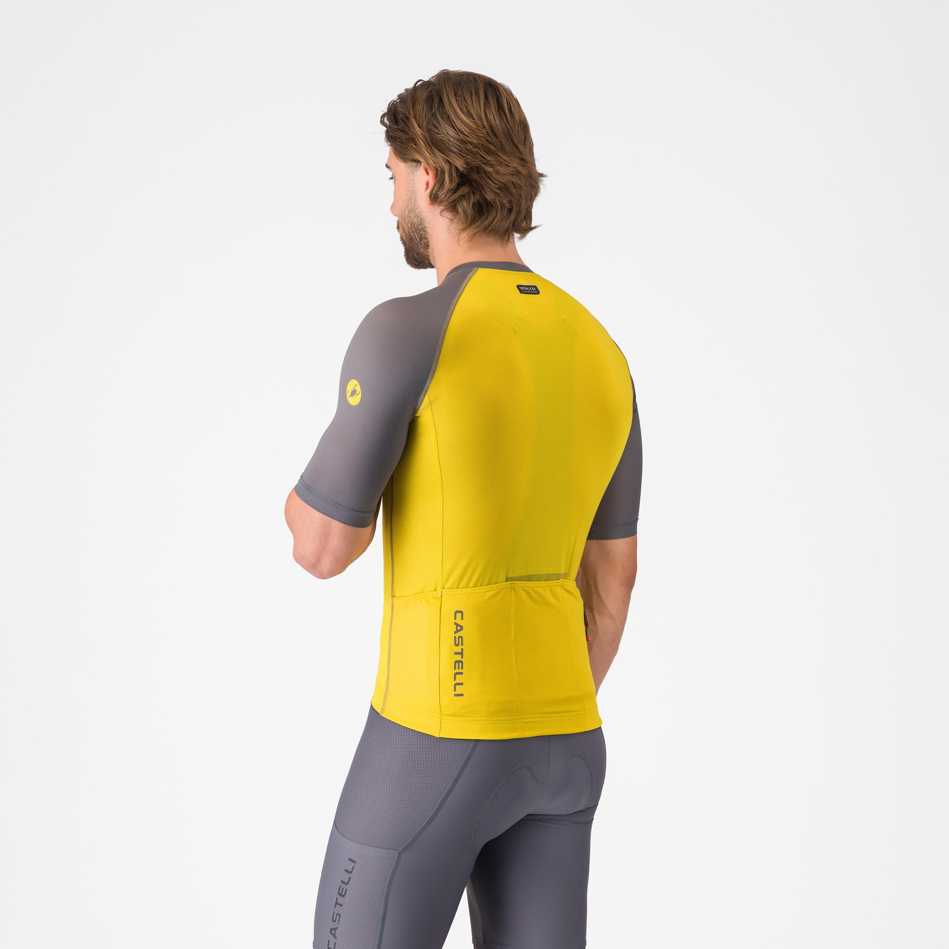Unlimited endurance 3 jersey - mango mojito/smoky gray-elmwoo - castelli