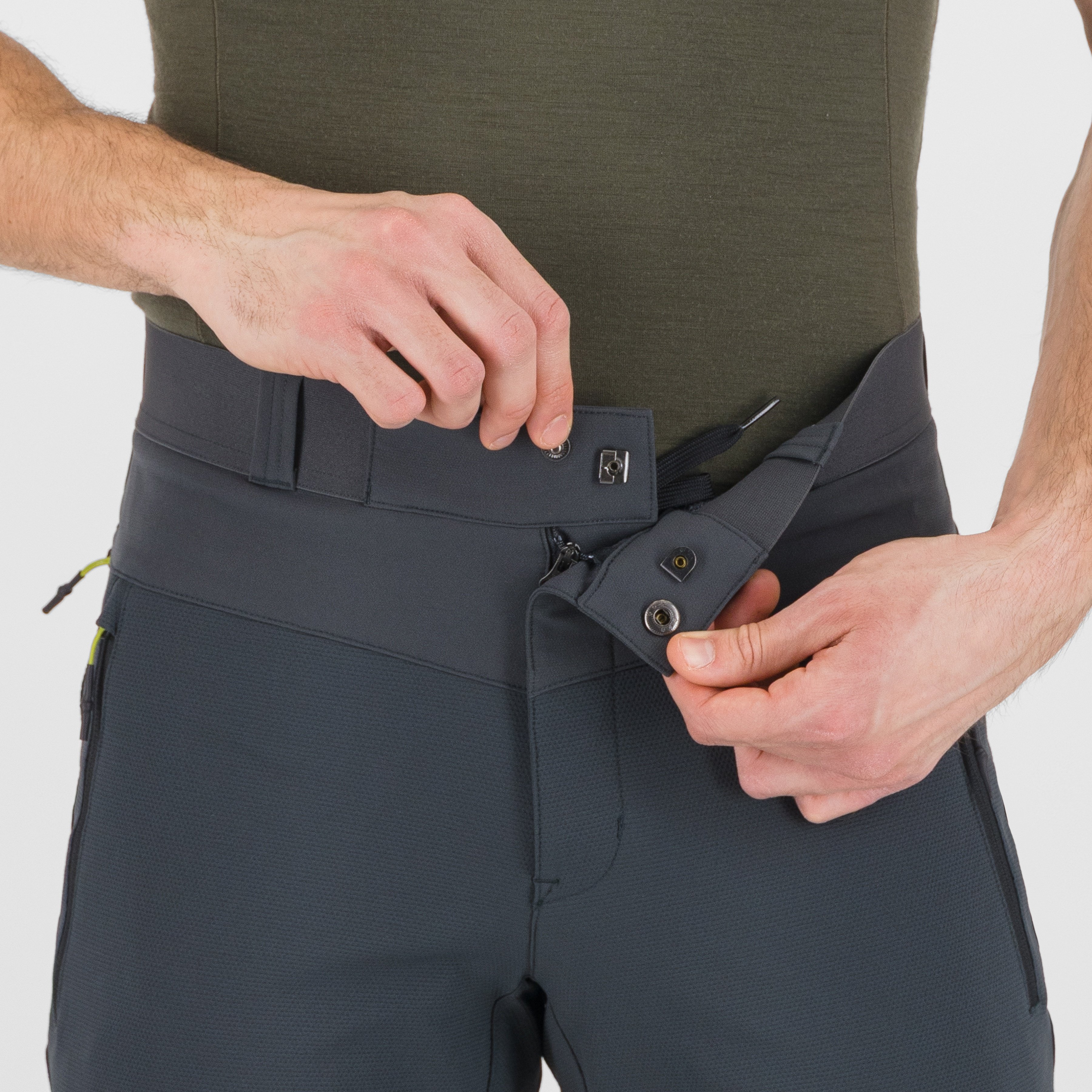 Pietena pant - woodl.gray/black - karpos