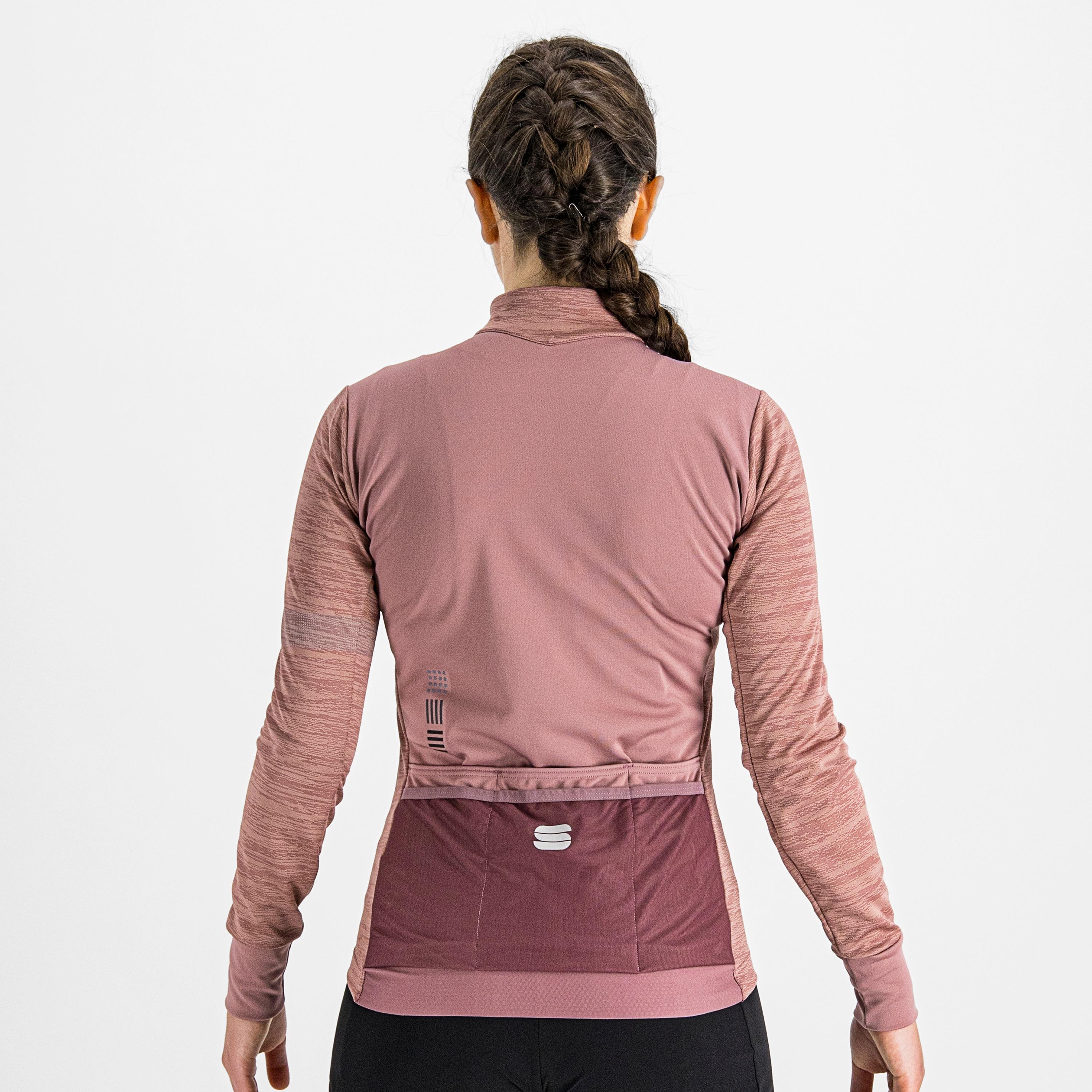 Supergiara woman thermal jersey - mauve - sportful