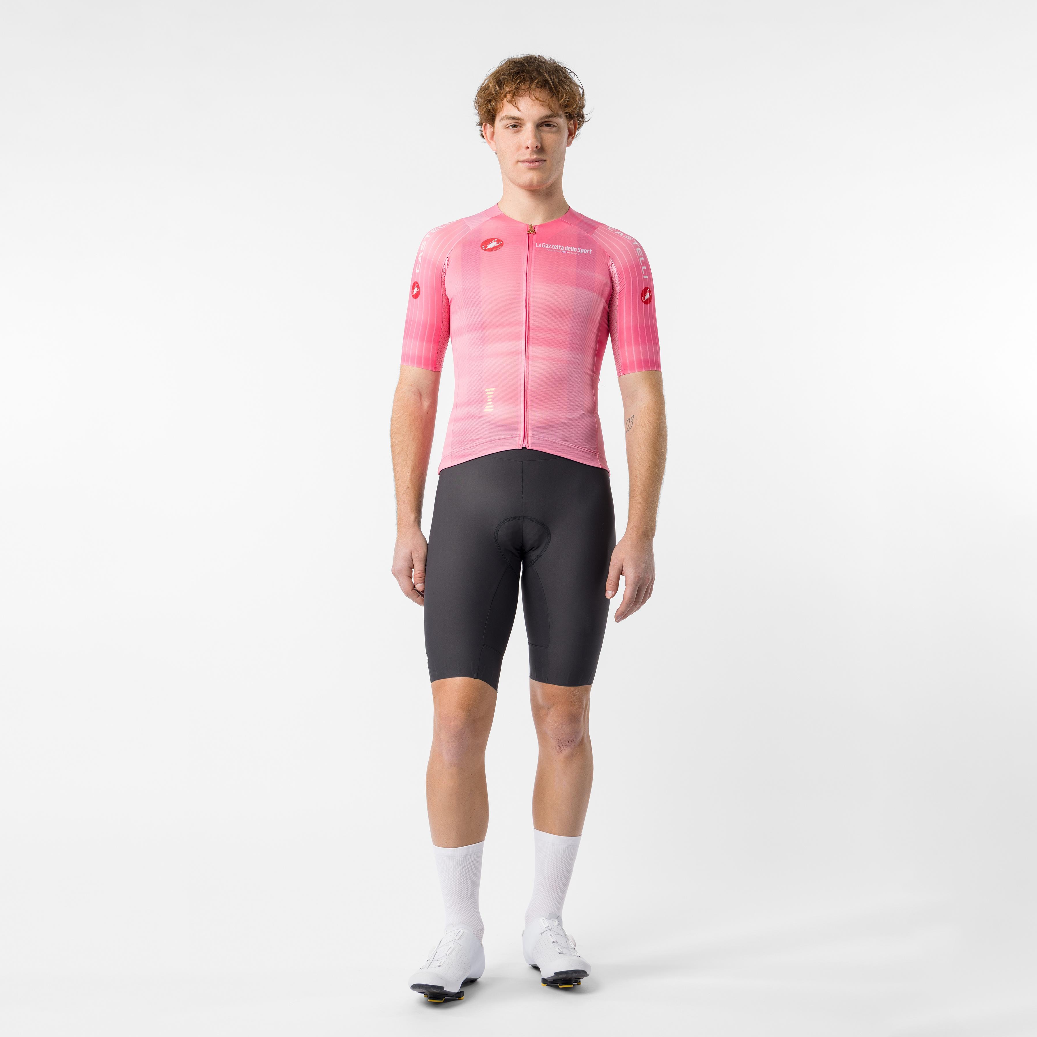 #giro109 race 8s jersey - rosa giro - castelli