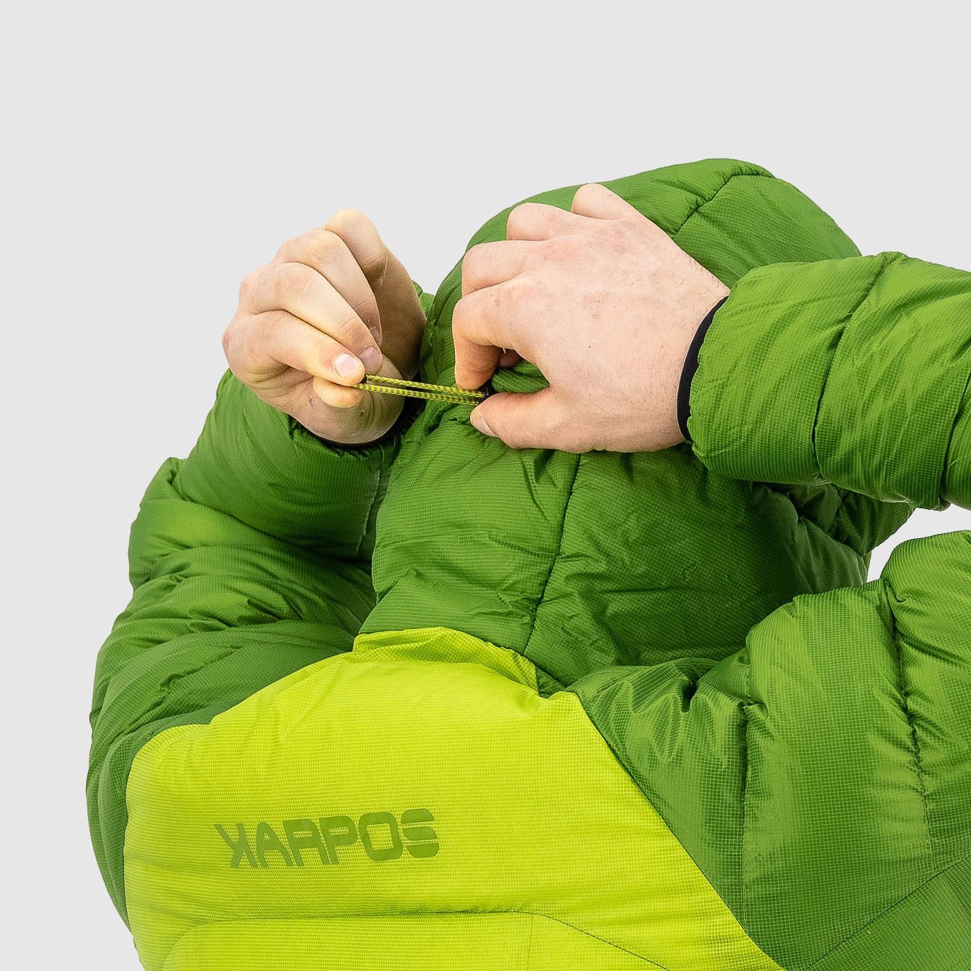 Artika evo jacket. - lime green spindle tree - karpos