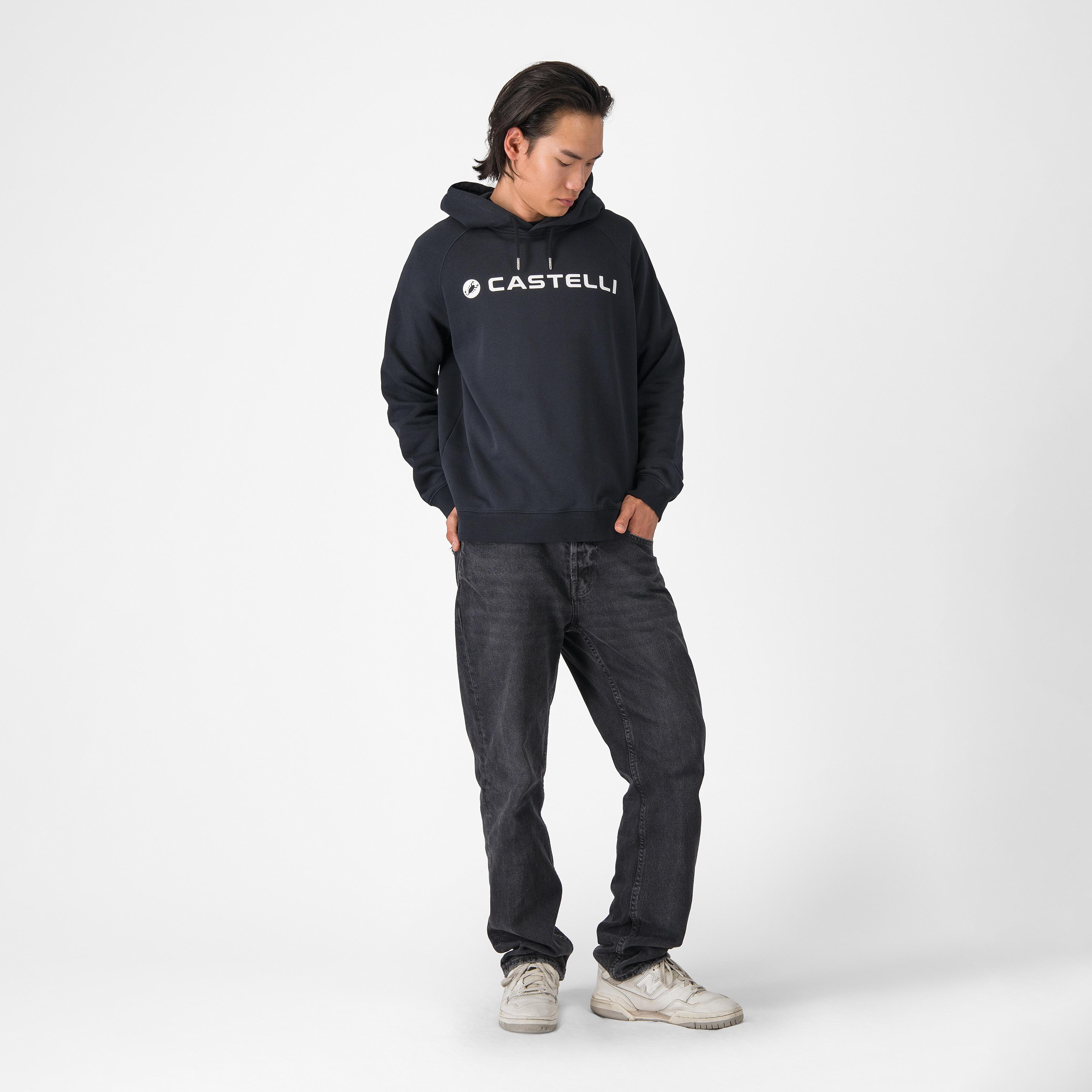 Logo hoody - black - castelli