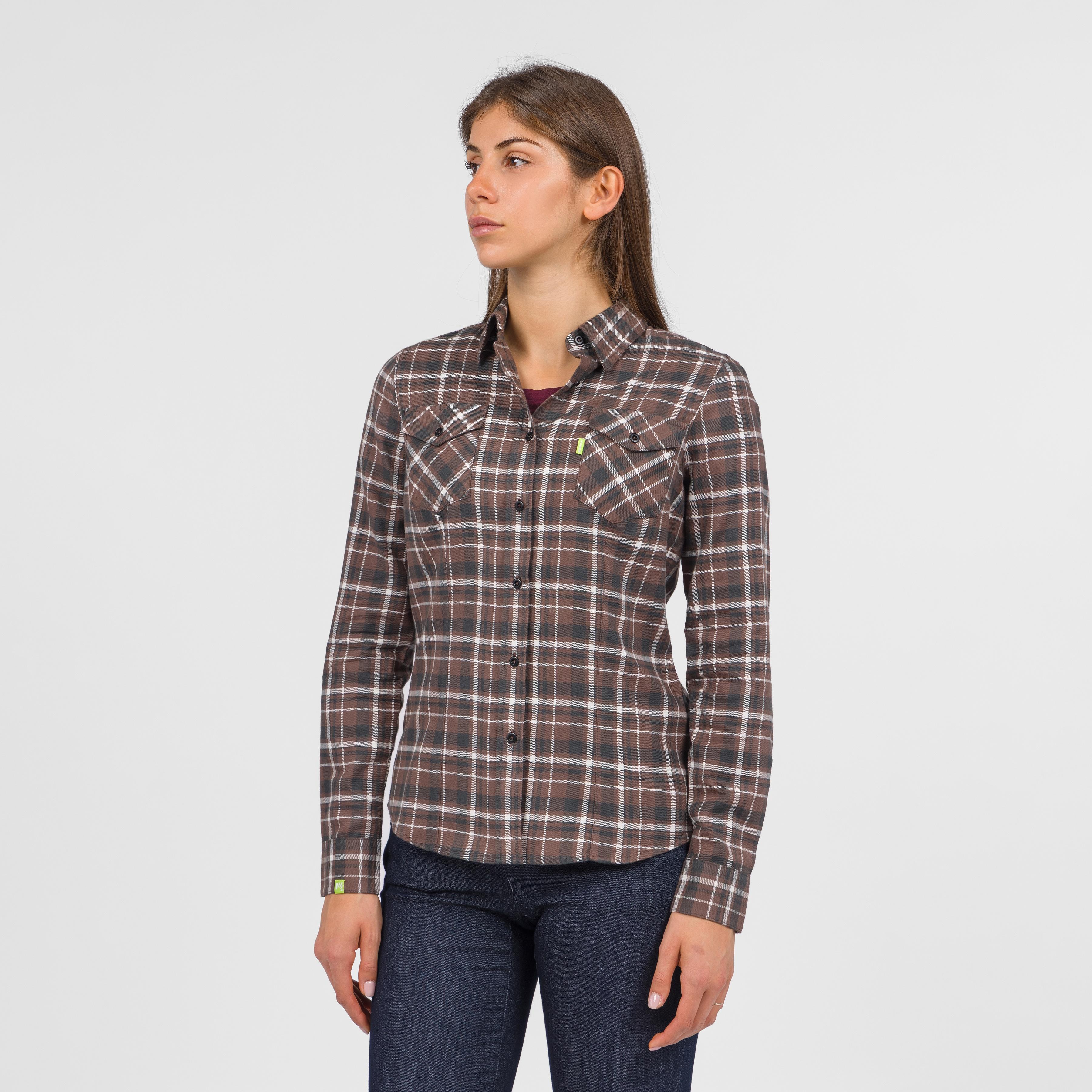 Martora w winter shirt - gianduia brown/woodl.gray - karpos