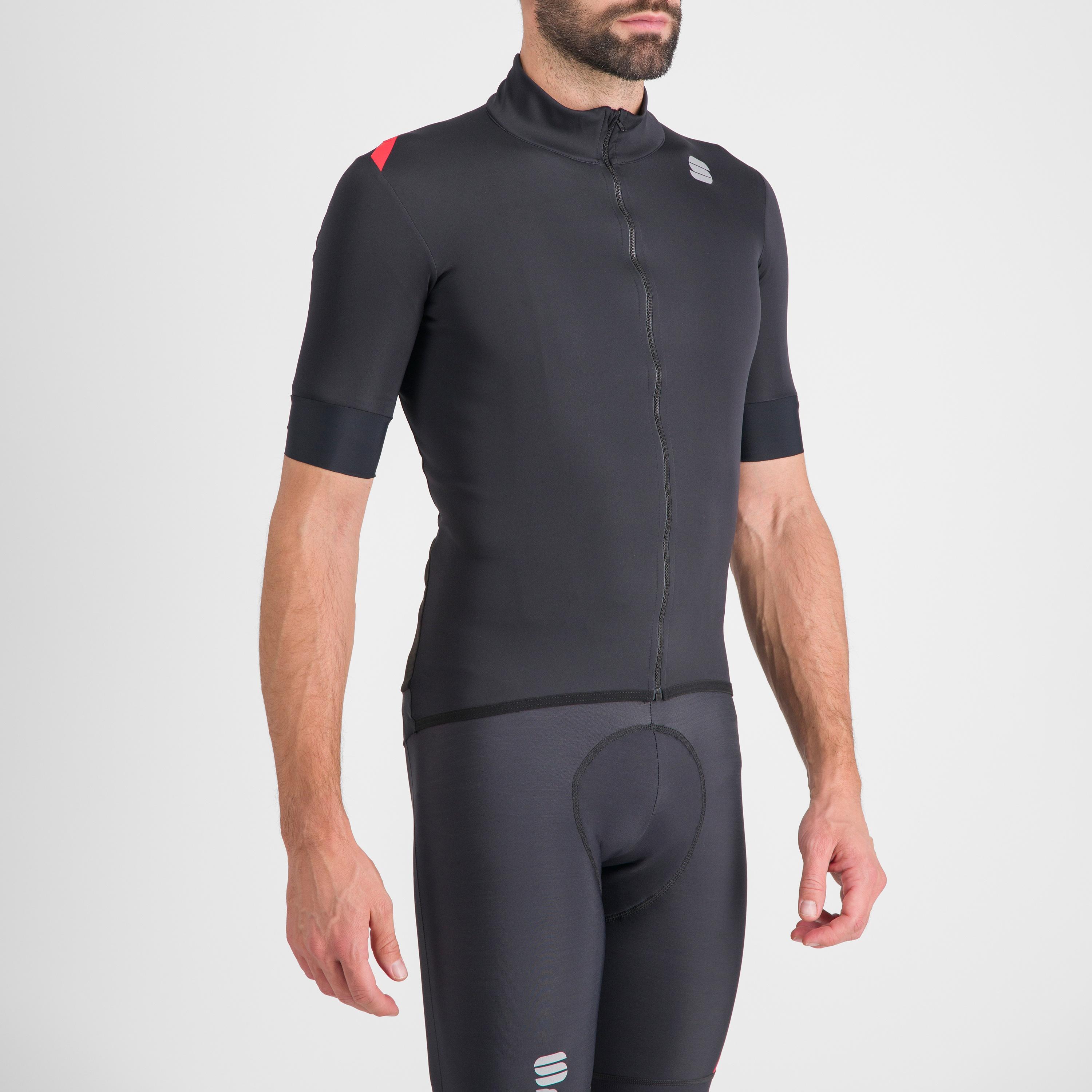Fiandre light no rain jacket short sleeve - black - sportful