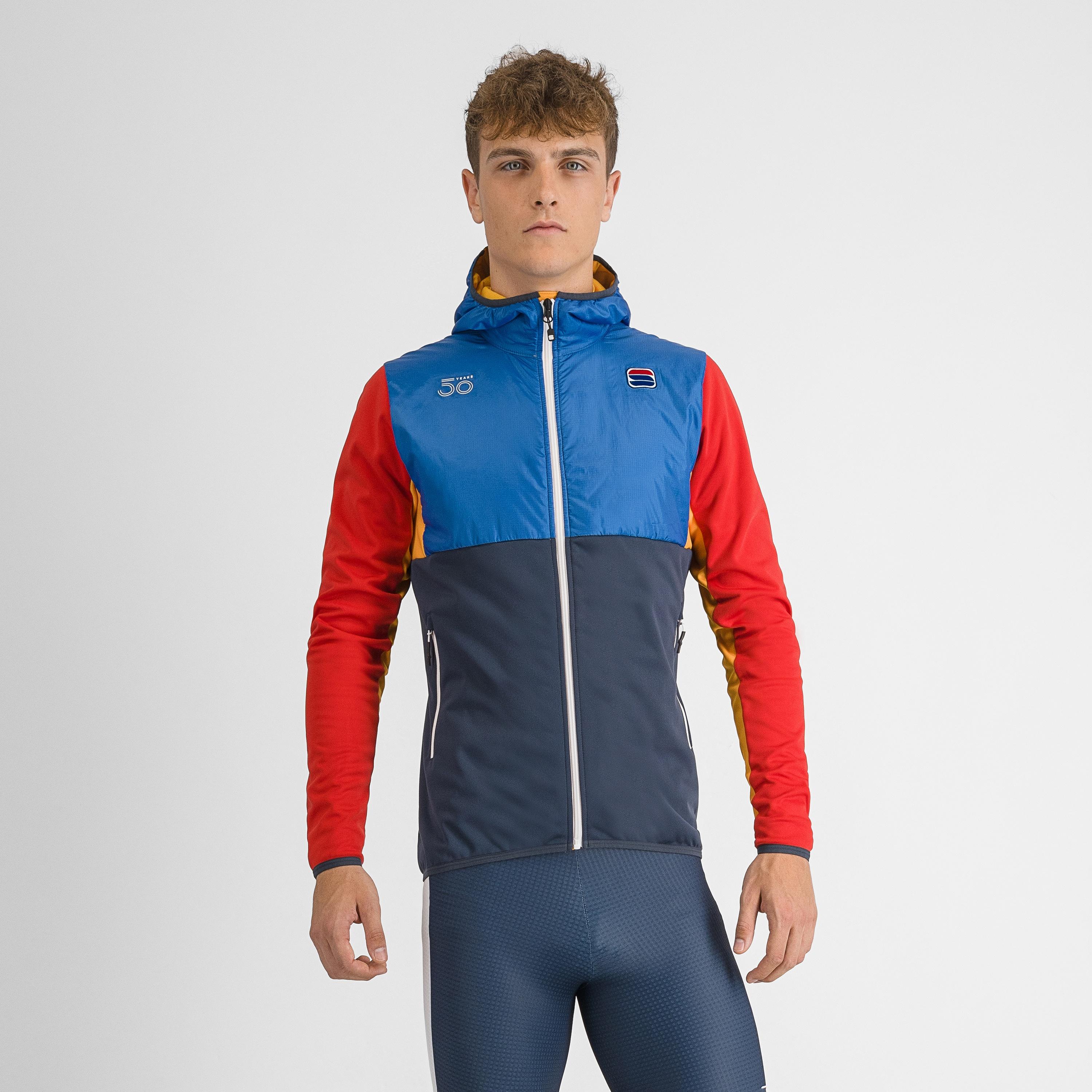 Anima rythmo jacket - blue denim/galaxy blue - sportful