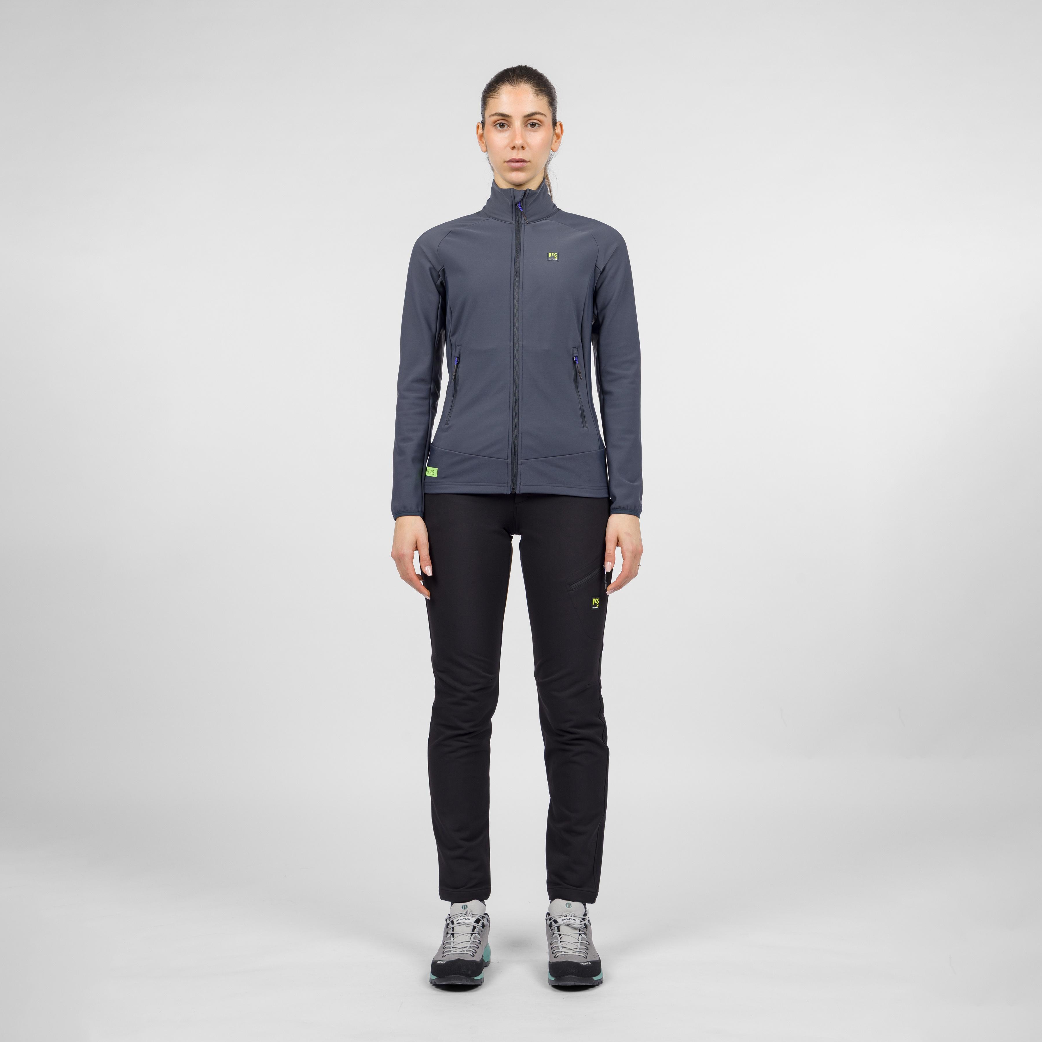 Santino w full zip fleece - india ink - karpos