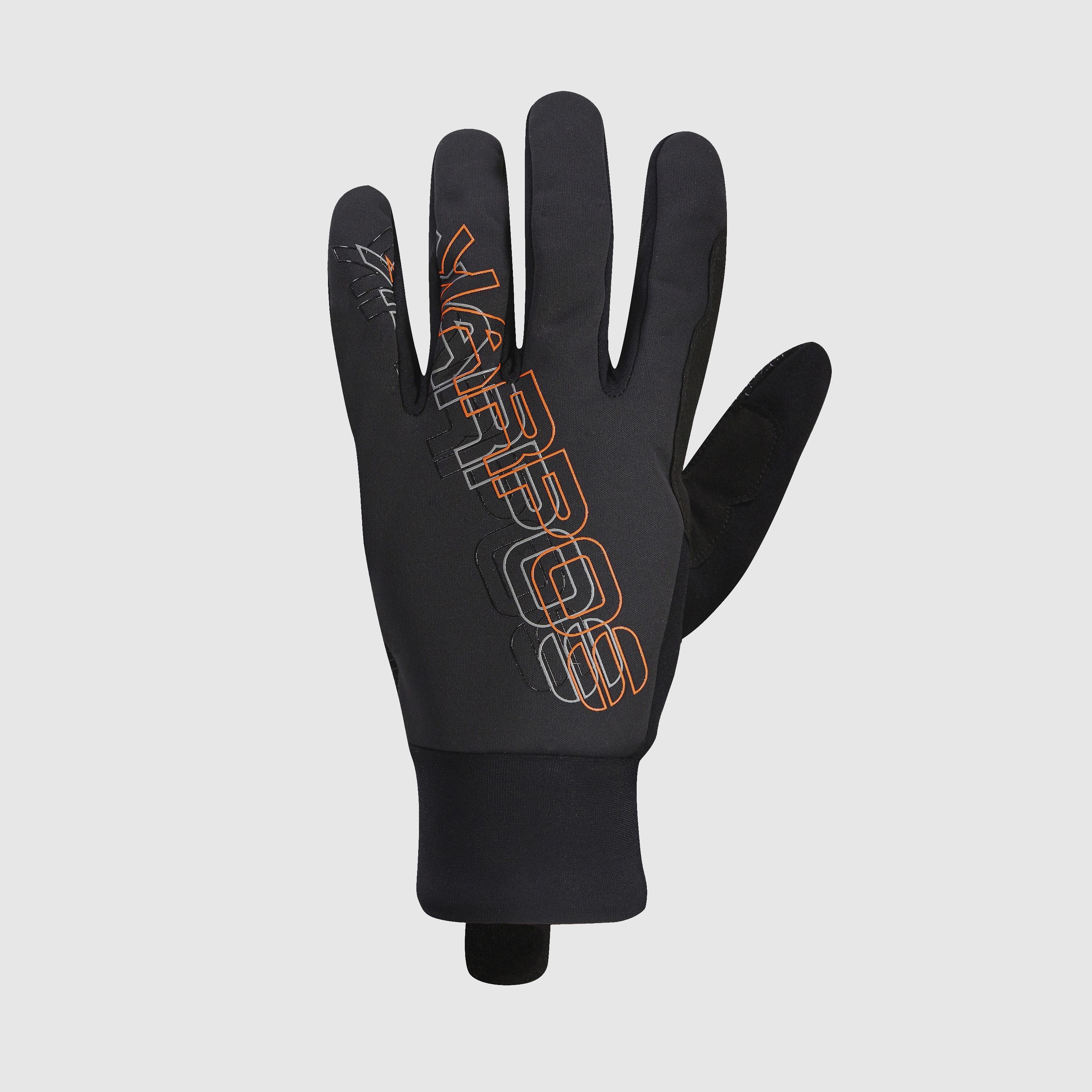 Race glove - black/vibr.orange - karpos