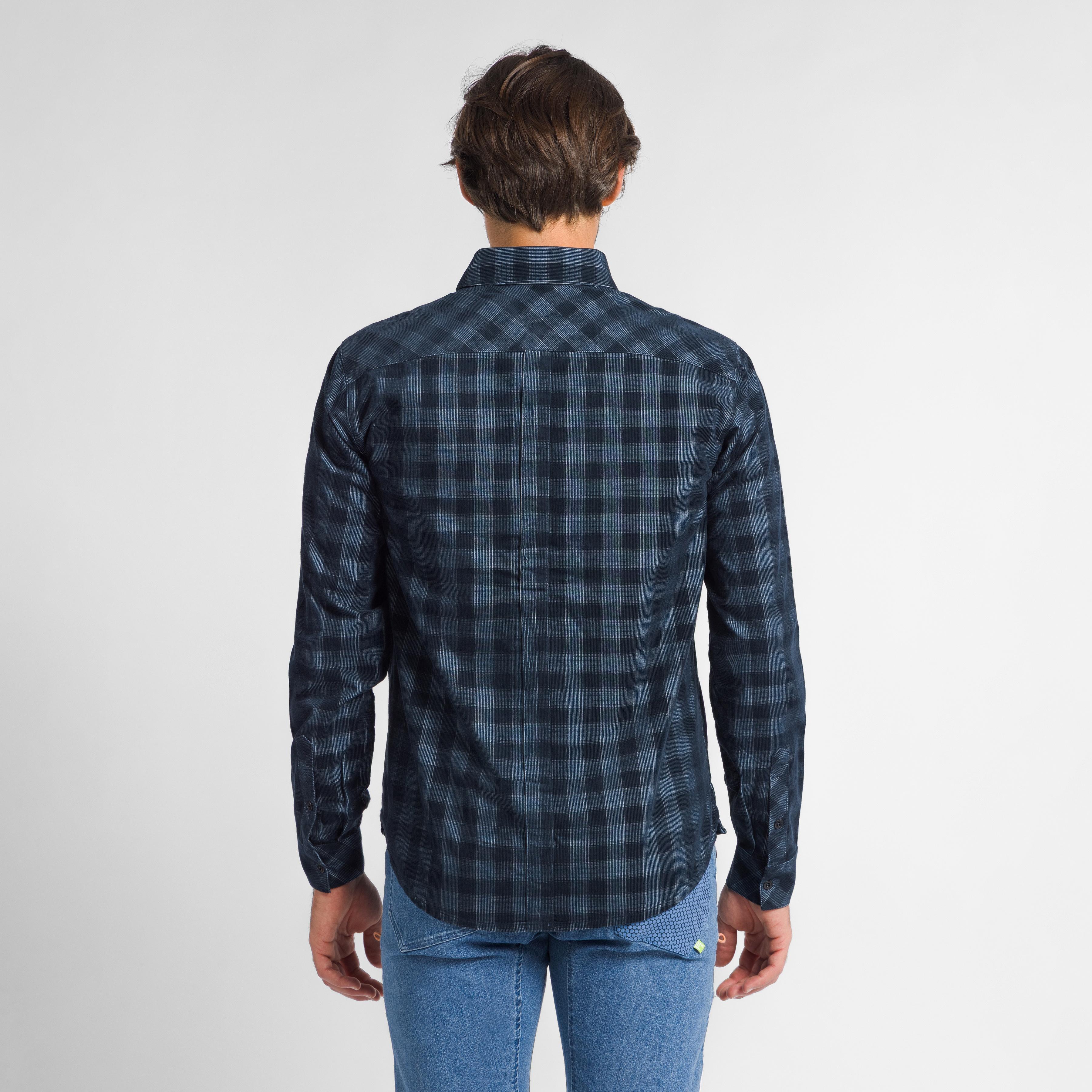Martora velvet shirt - carbon/windw.blue - karpos