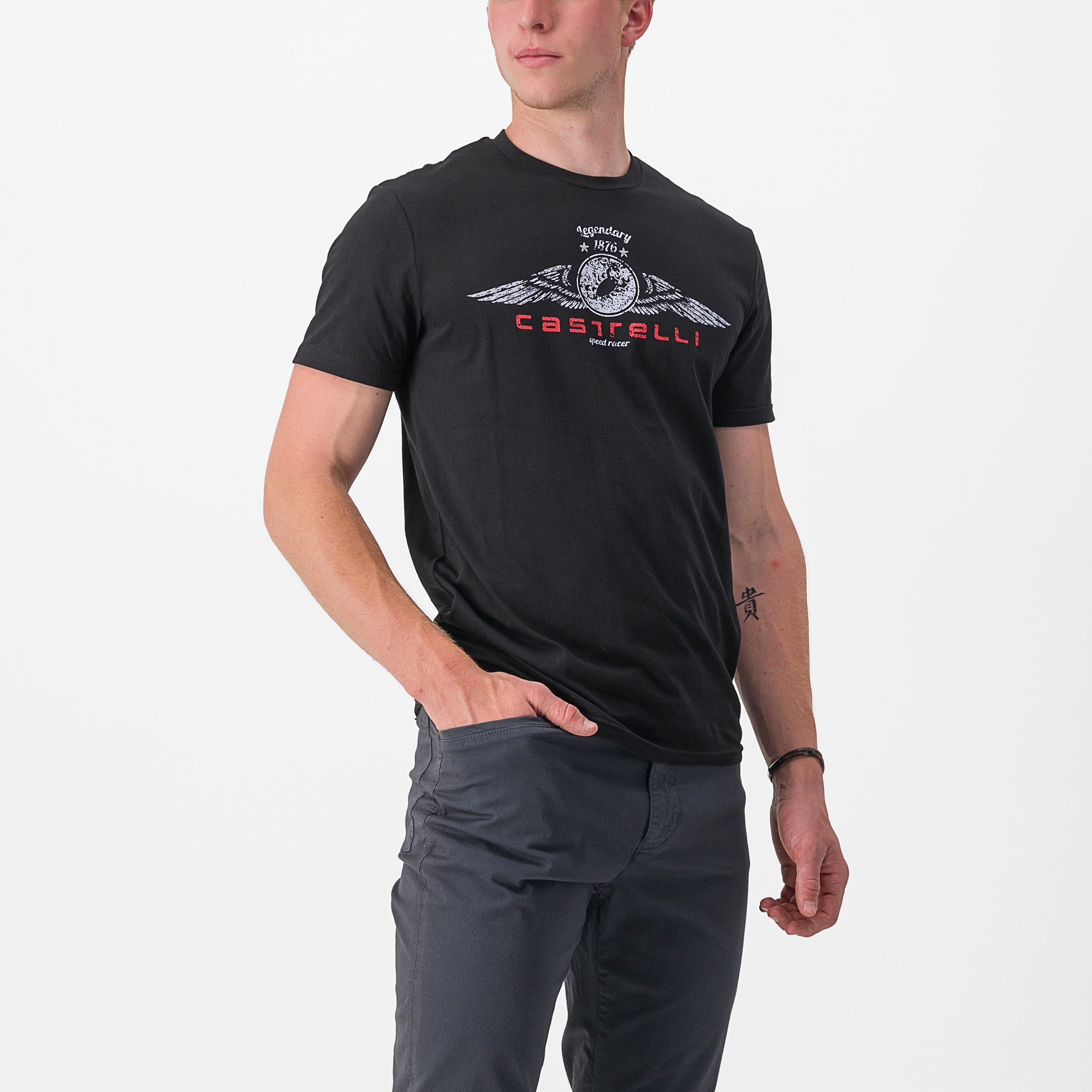Armando 2 tee - black - castelli