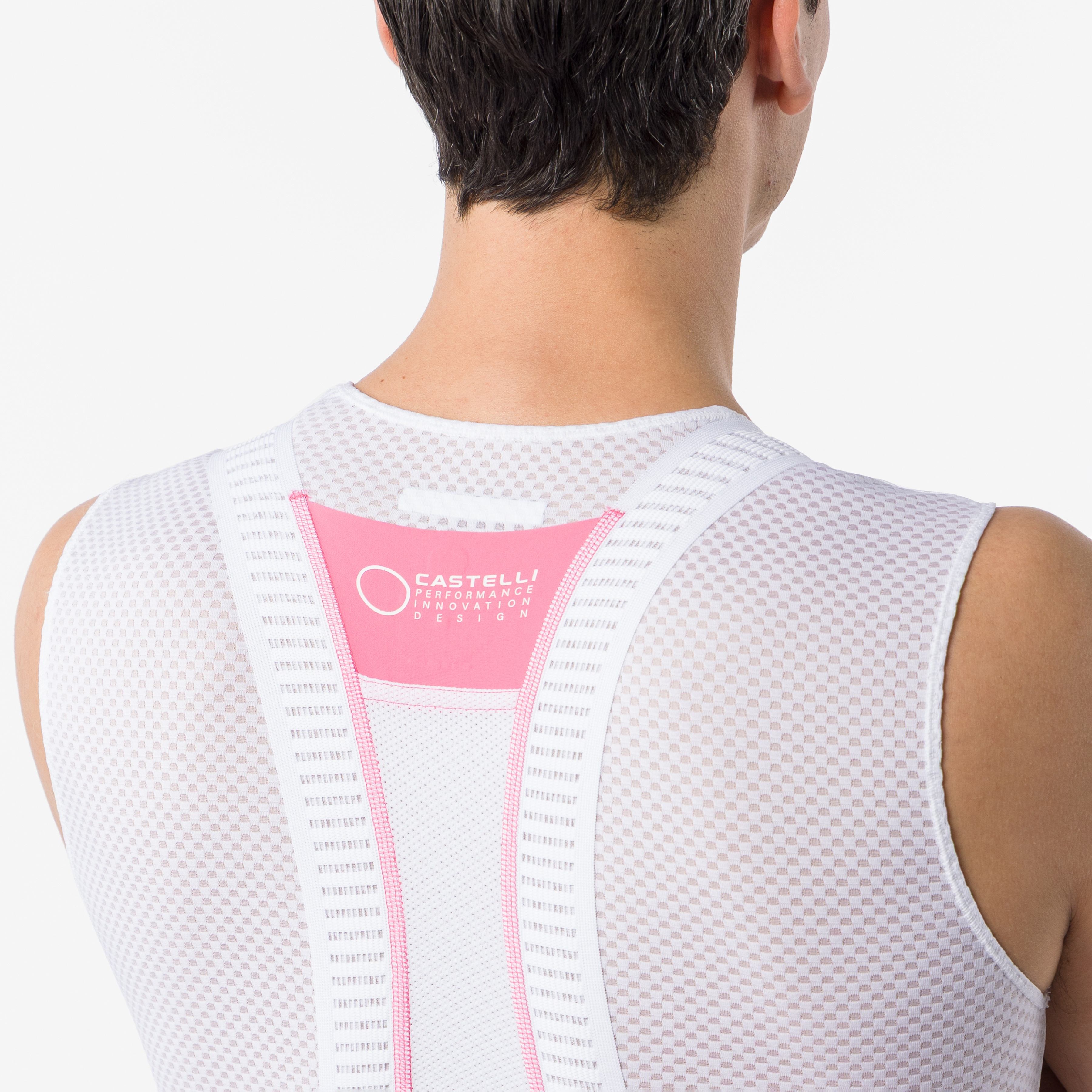 Espresso 2 bibshort - rosa giro - castelli