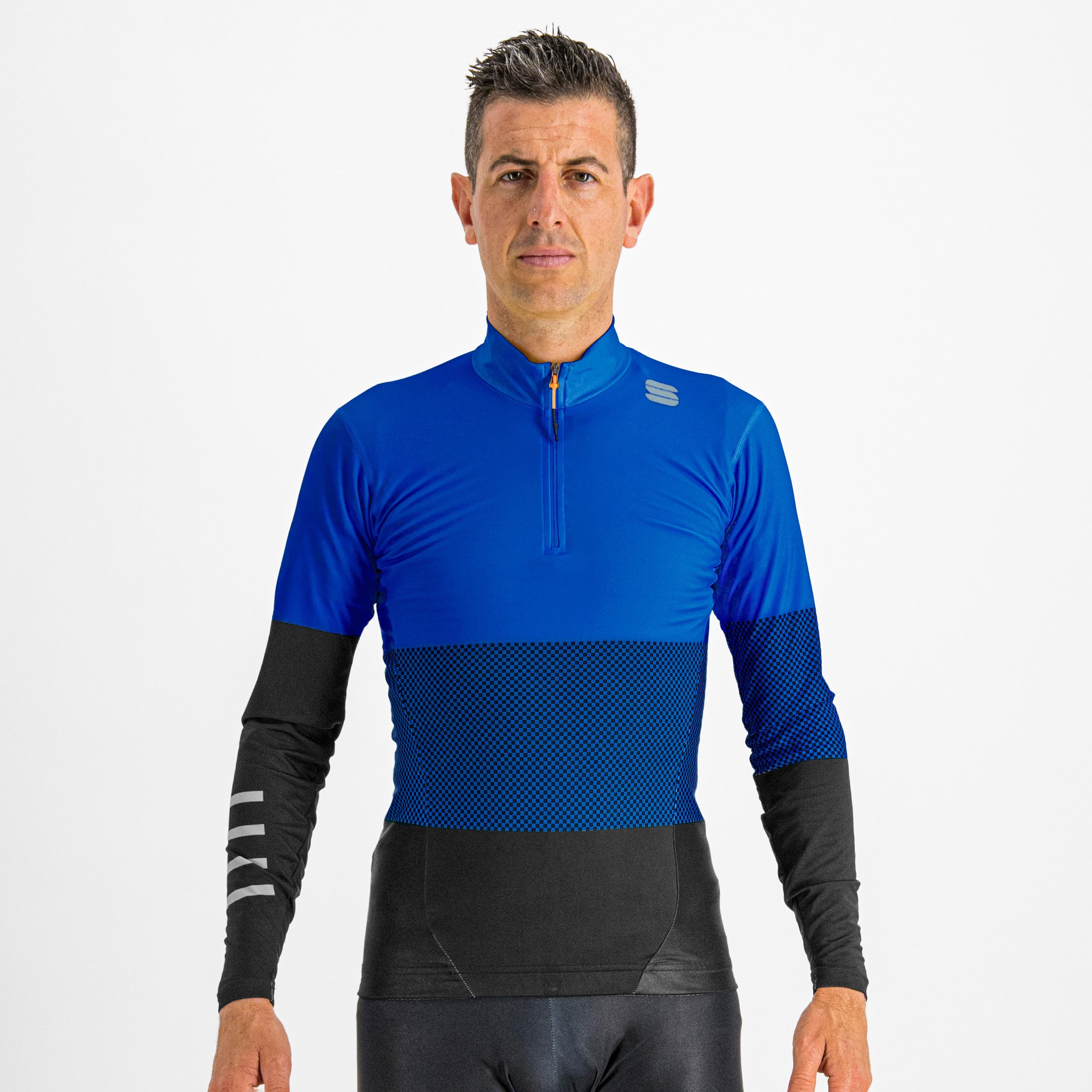 Squadra jersey - blue ceramic black - sportful