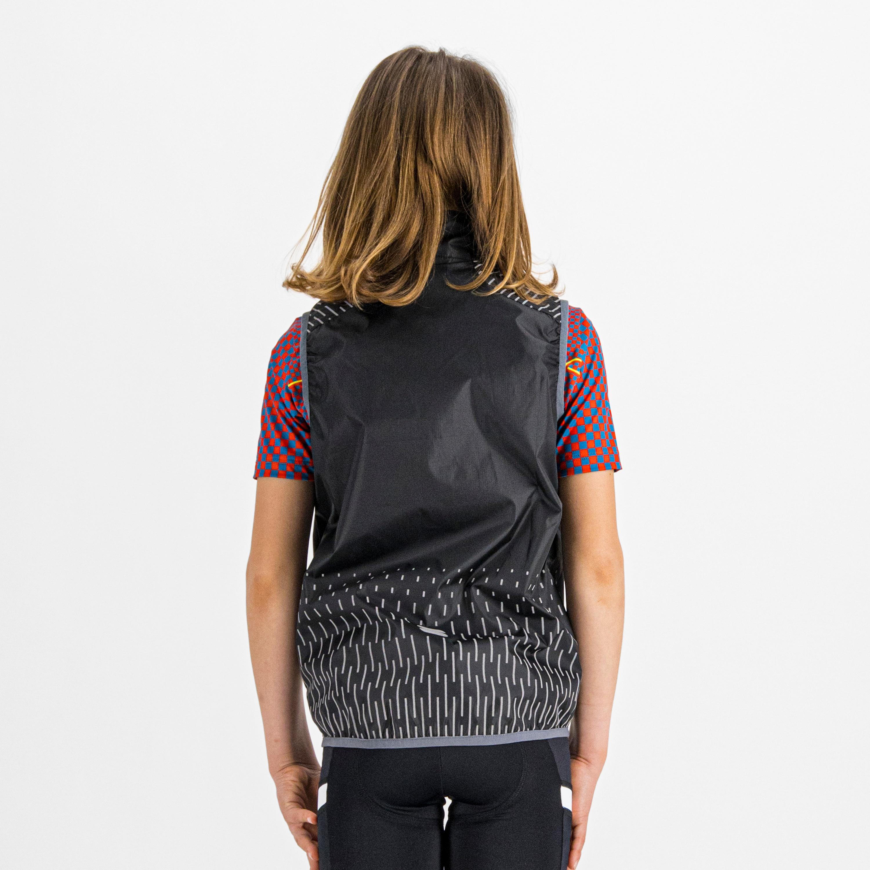 Kid reflex vest - black - sportful