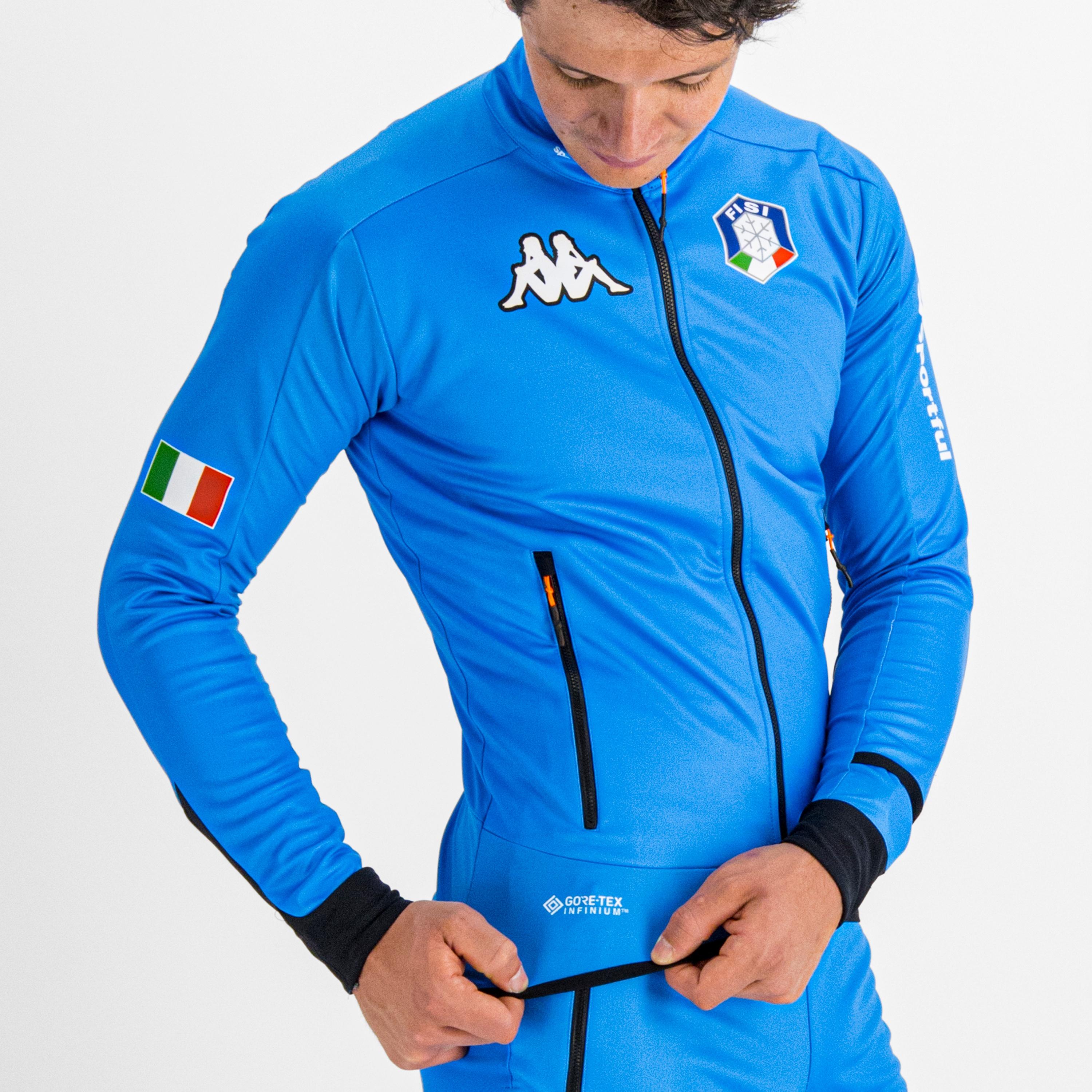 Italia apex jacket - light blue - sportful