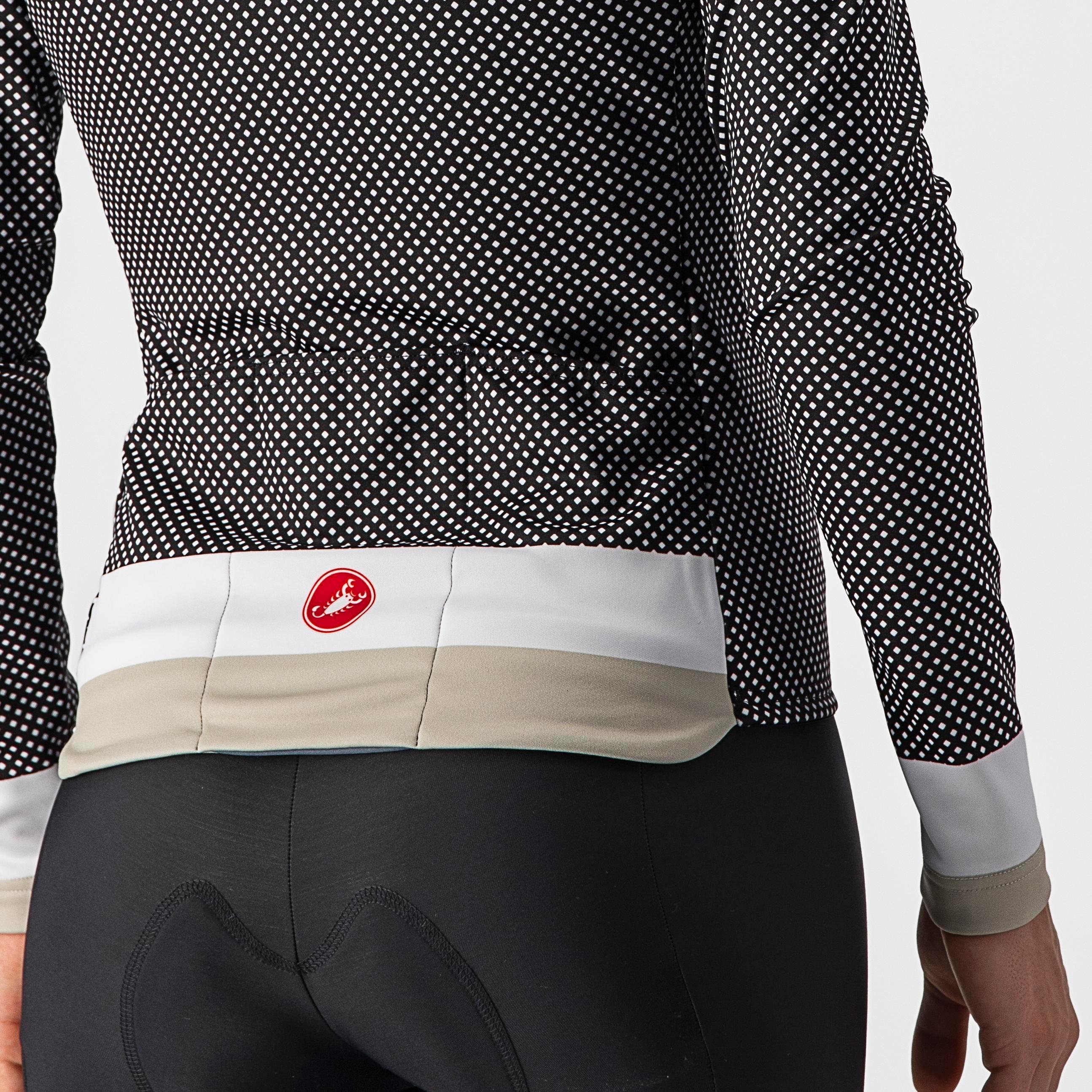Volare ls jersey - black/white-chalk - castelli