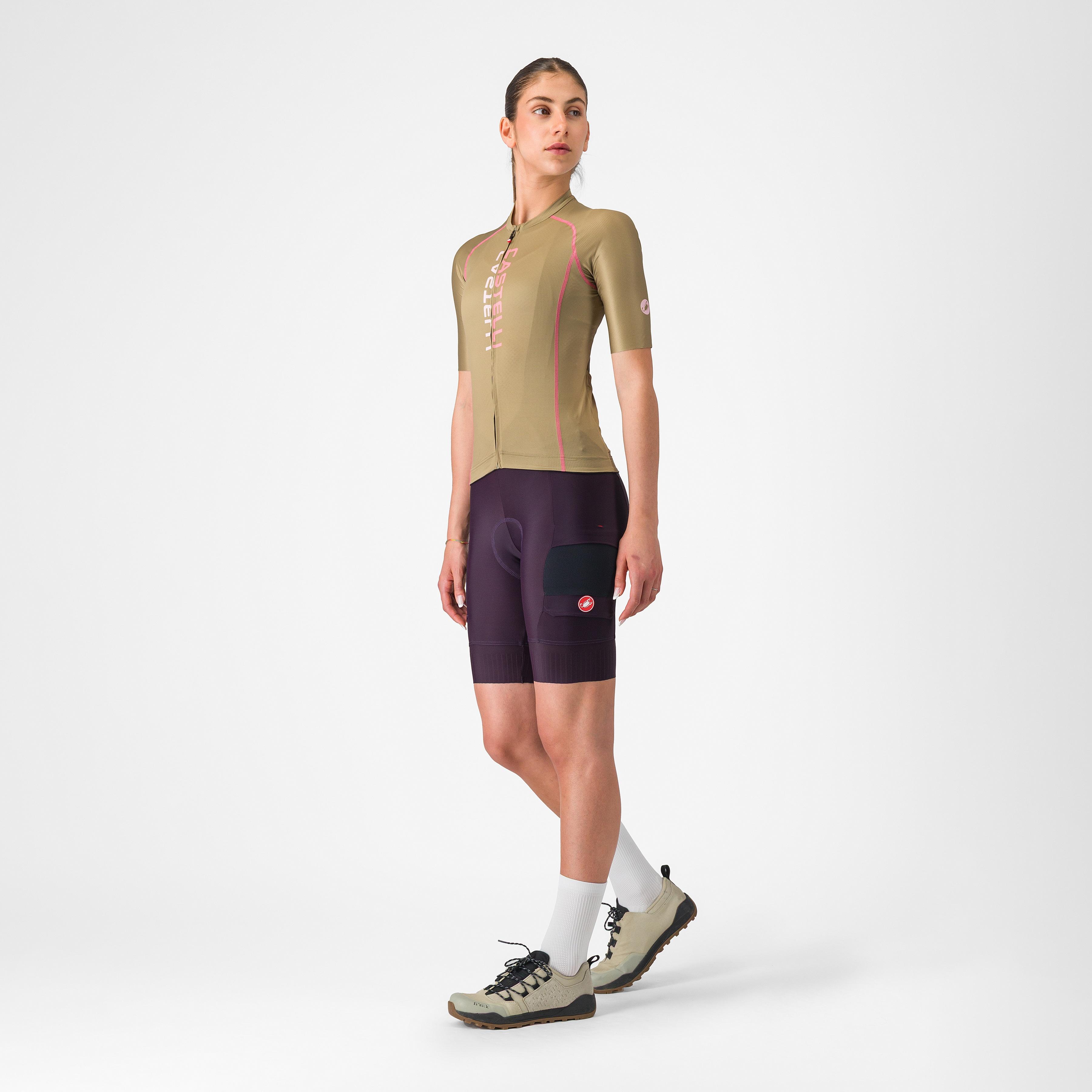 Unlimited 2 w jersey - elmwood/rosa giro-light pink - castelli