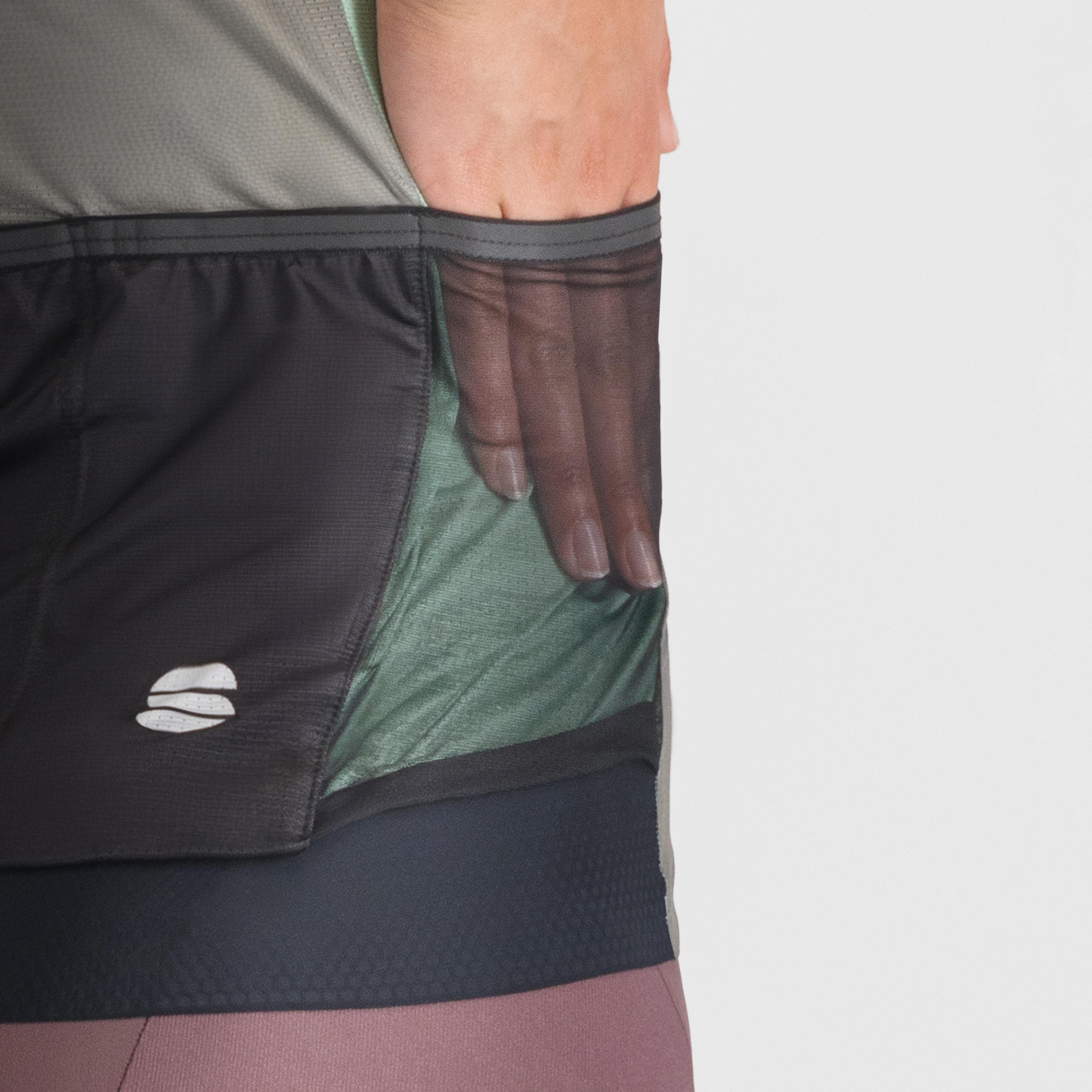 Supergiara logo w jersey - gun metal/pink - sportful