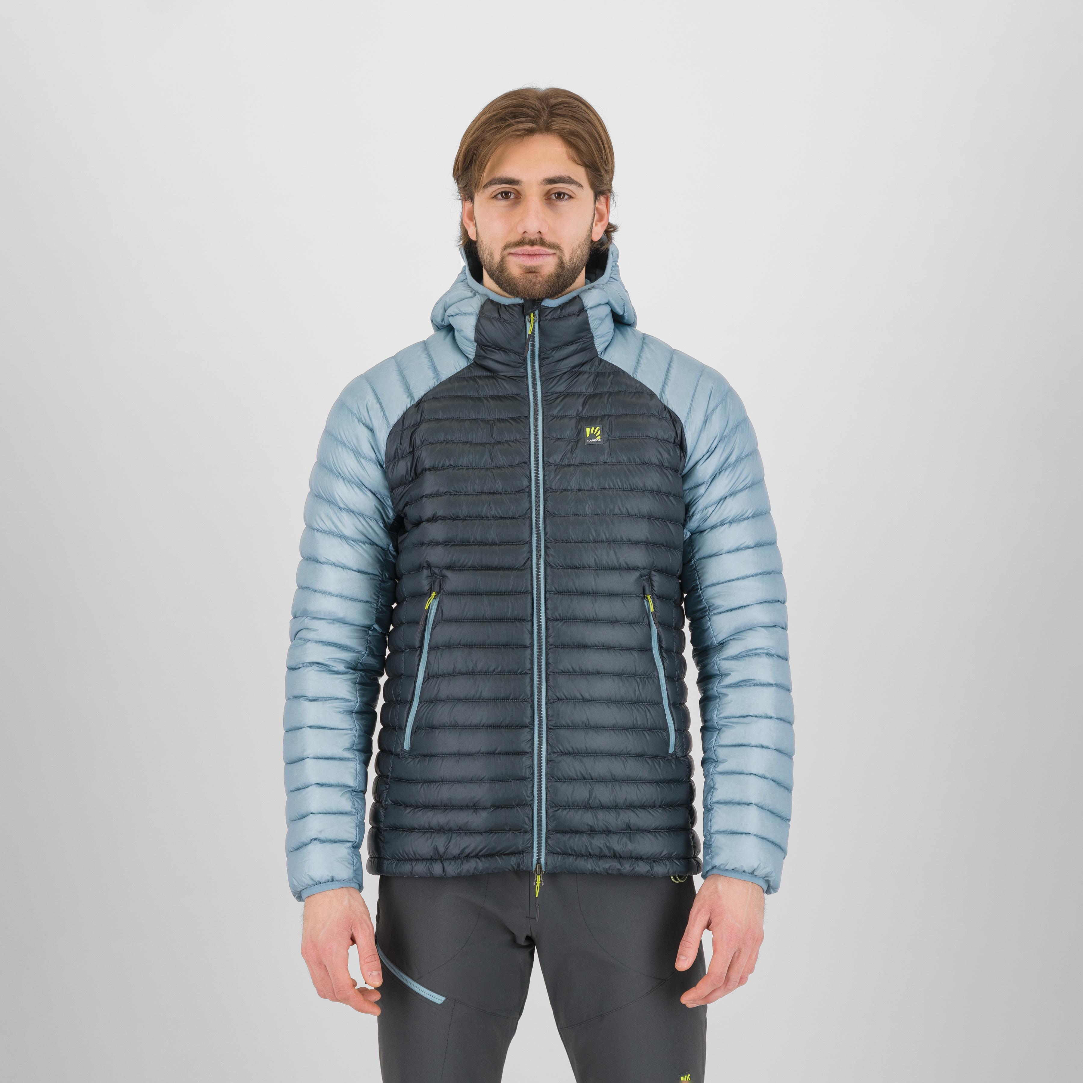 Alagna down jacket - woodl.gray/smoke blue - karpos