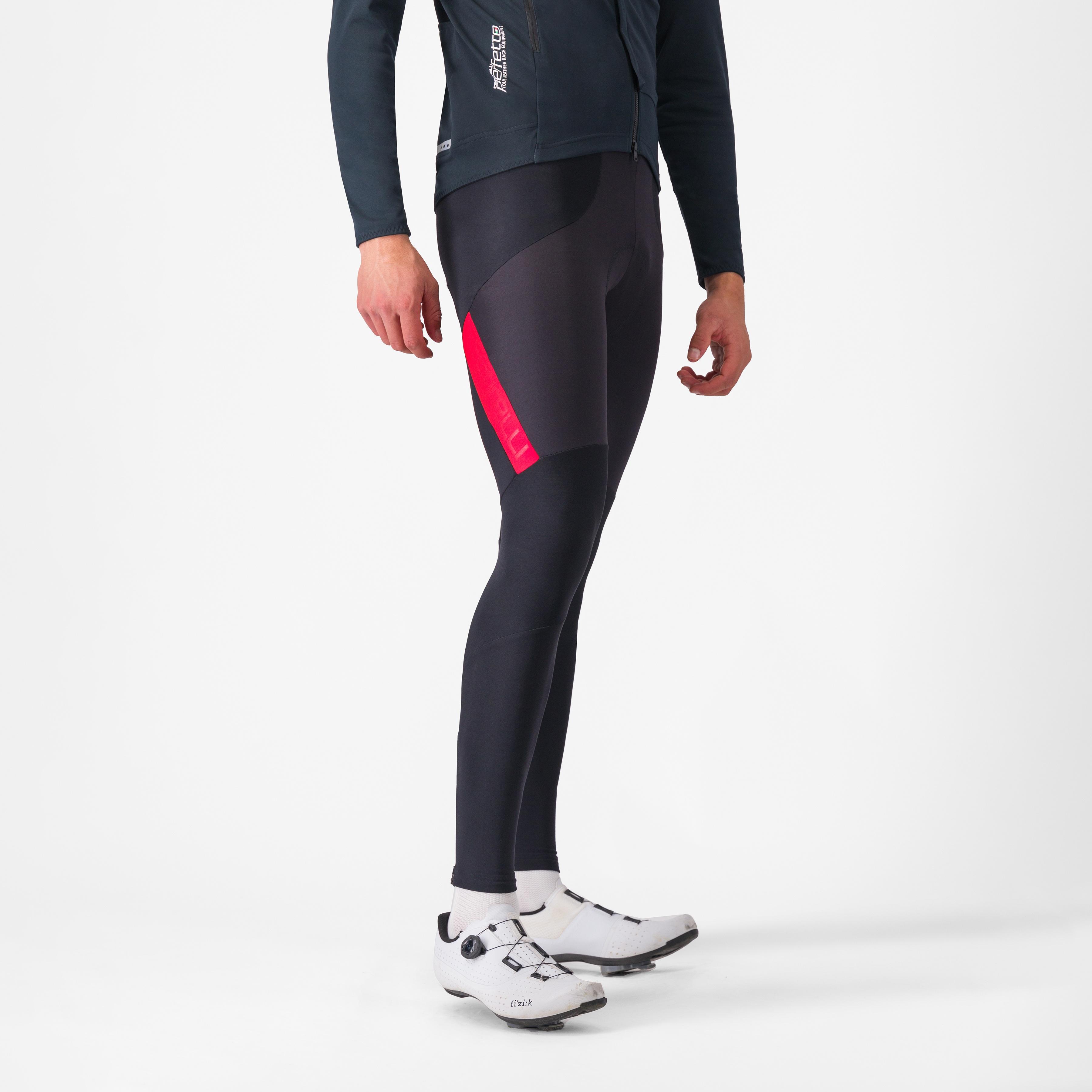 Sorpasso ros bibtight - black red - castelli