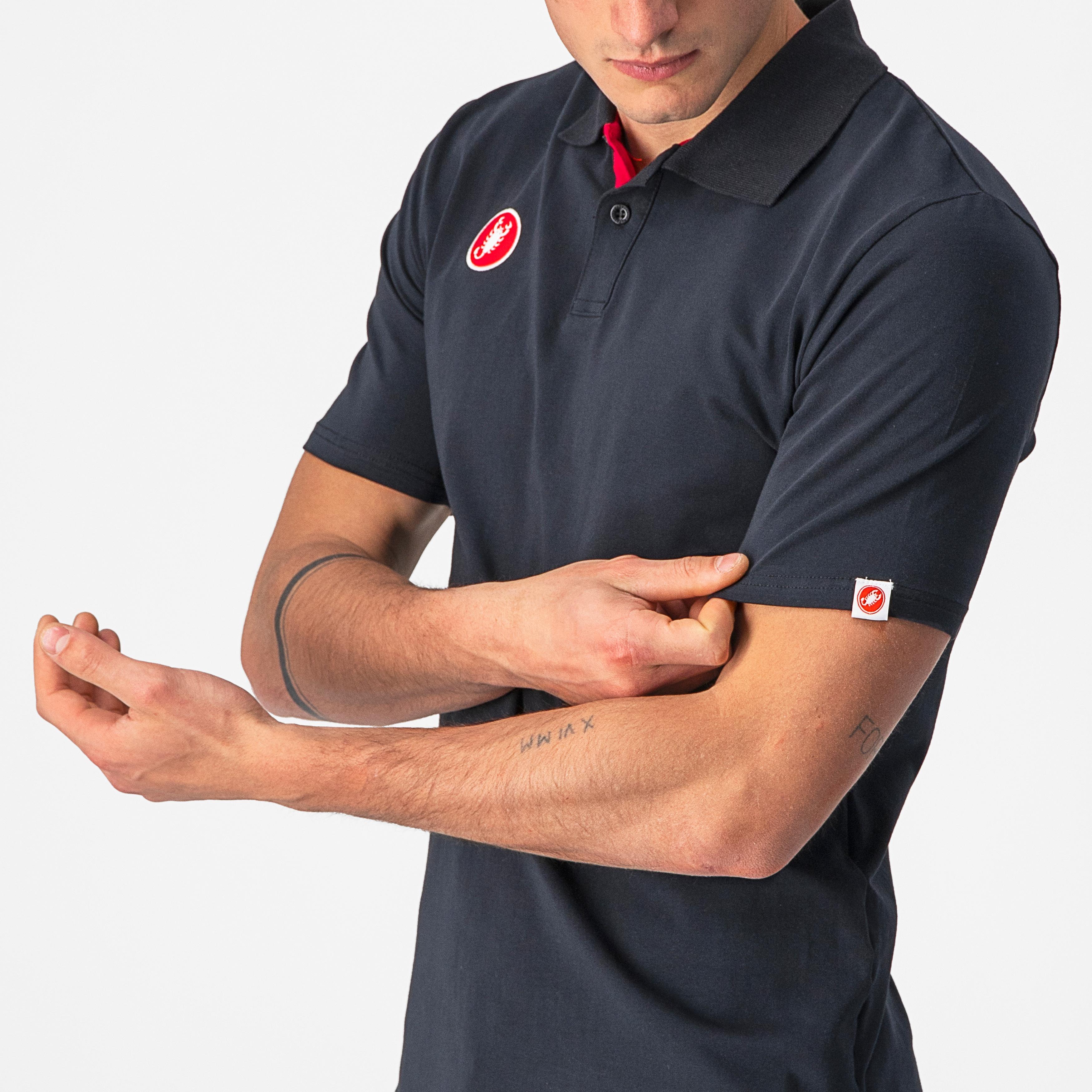 Race day polo - black - castelli