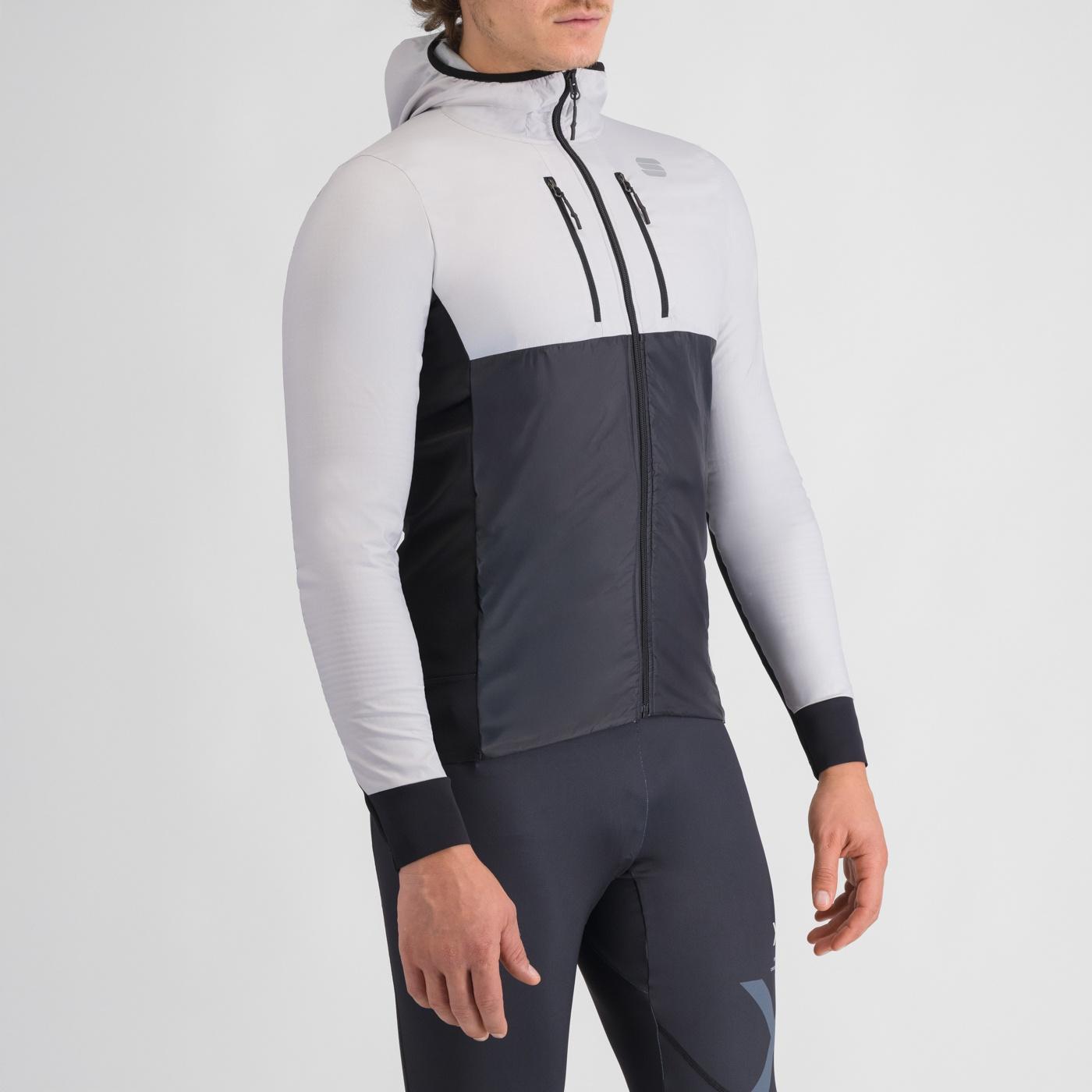 Cardio jacket - stone gray/black - sportful