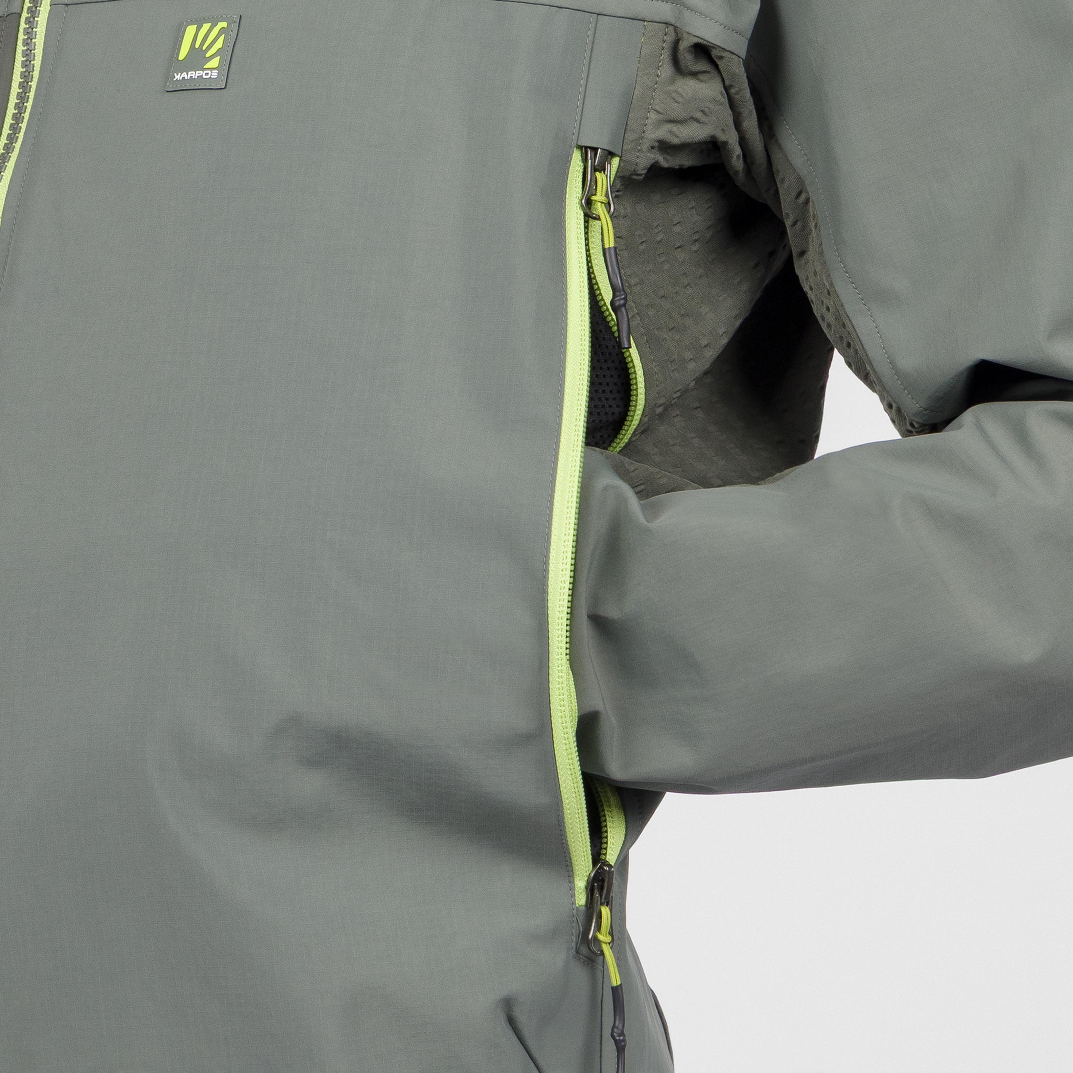Pizzo bianco evo jacket - castor/kambaba - karpos