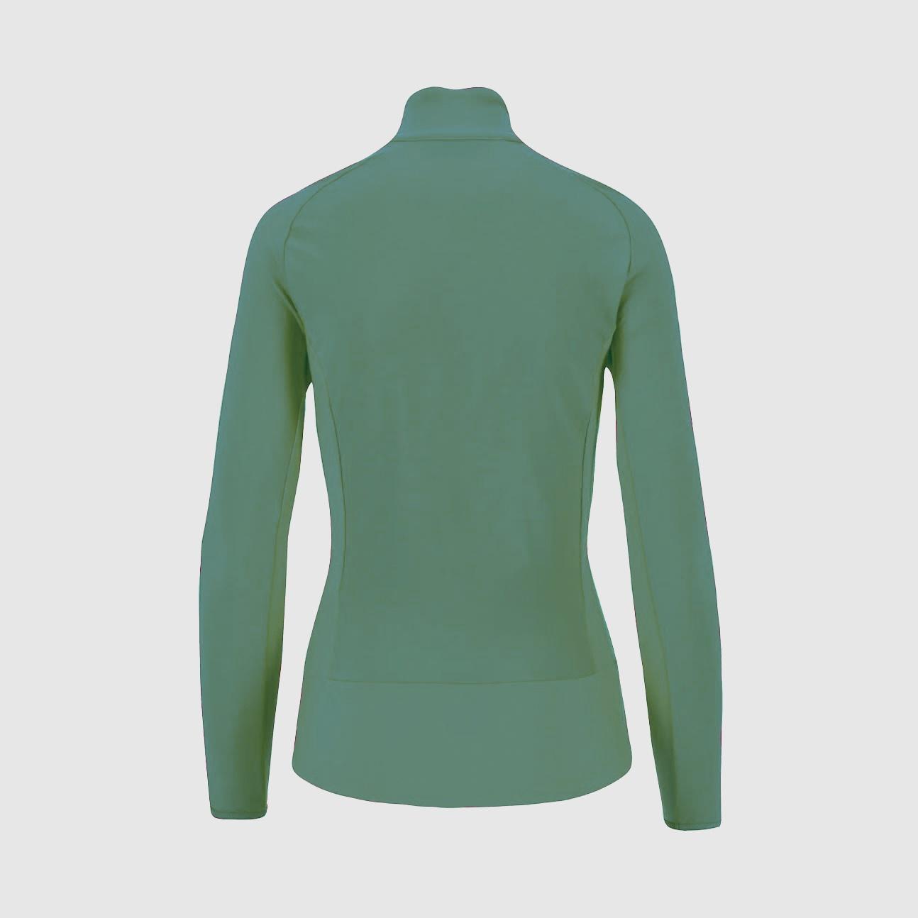 Santino w full zip fleece - frosty spruge - karpos