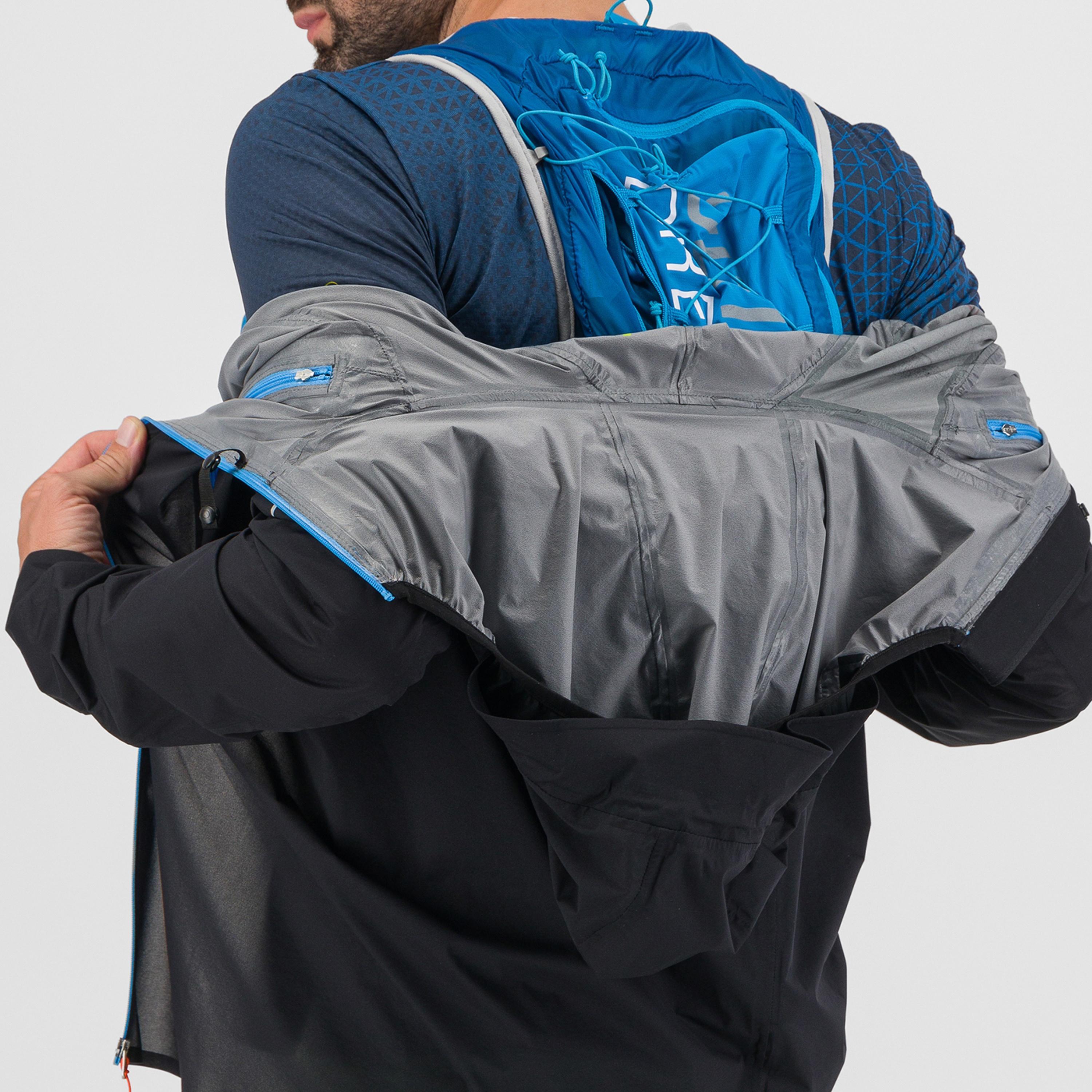 Lavaredo rain jacket - black/indigo b. - karpos