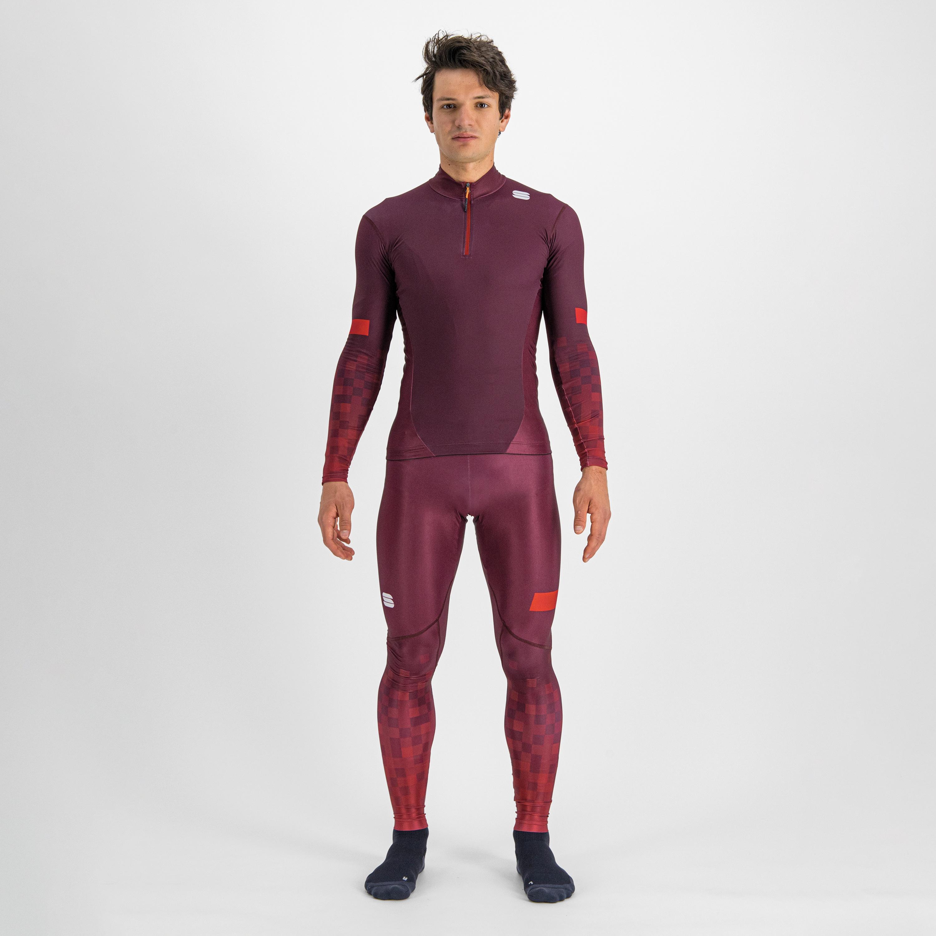 Squadra jersey - red wine / red rumba - sportful