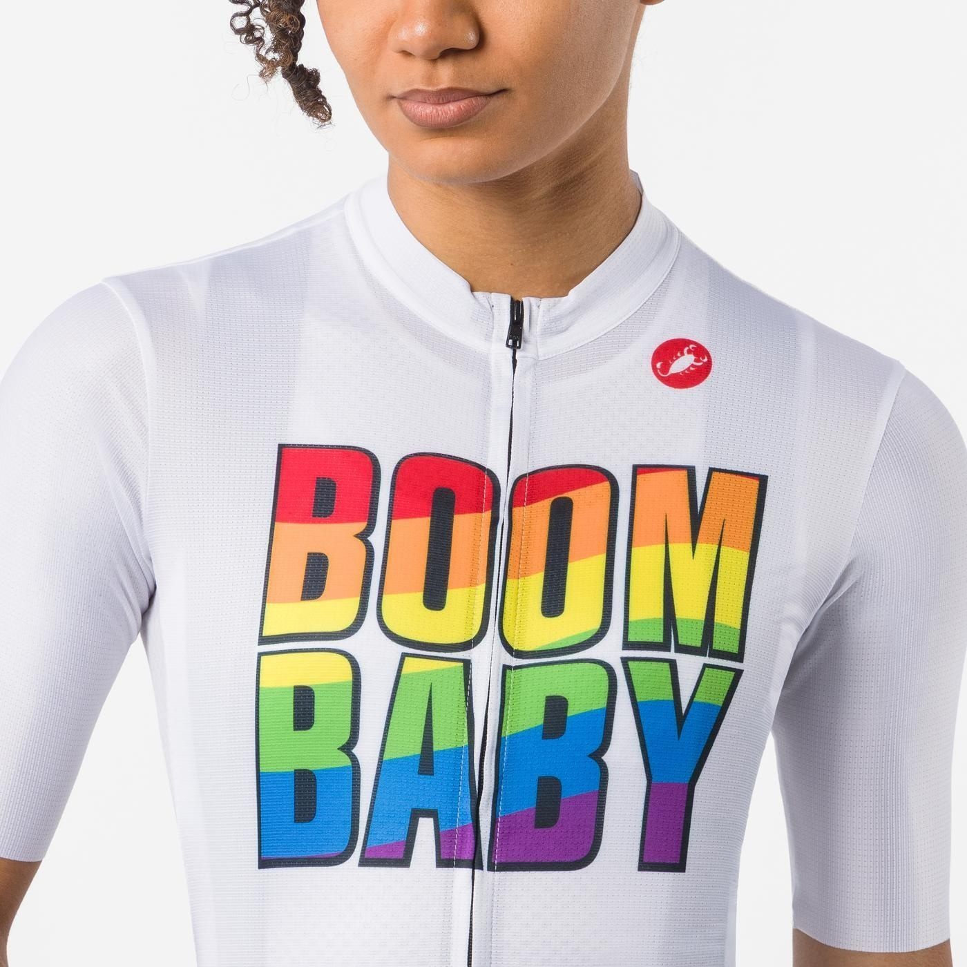 Boombaby 2 w jersey - white - castelli