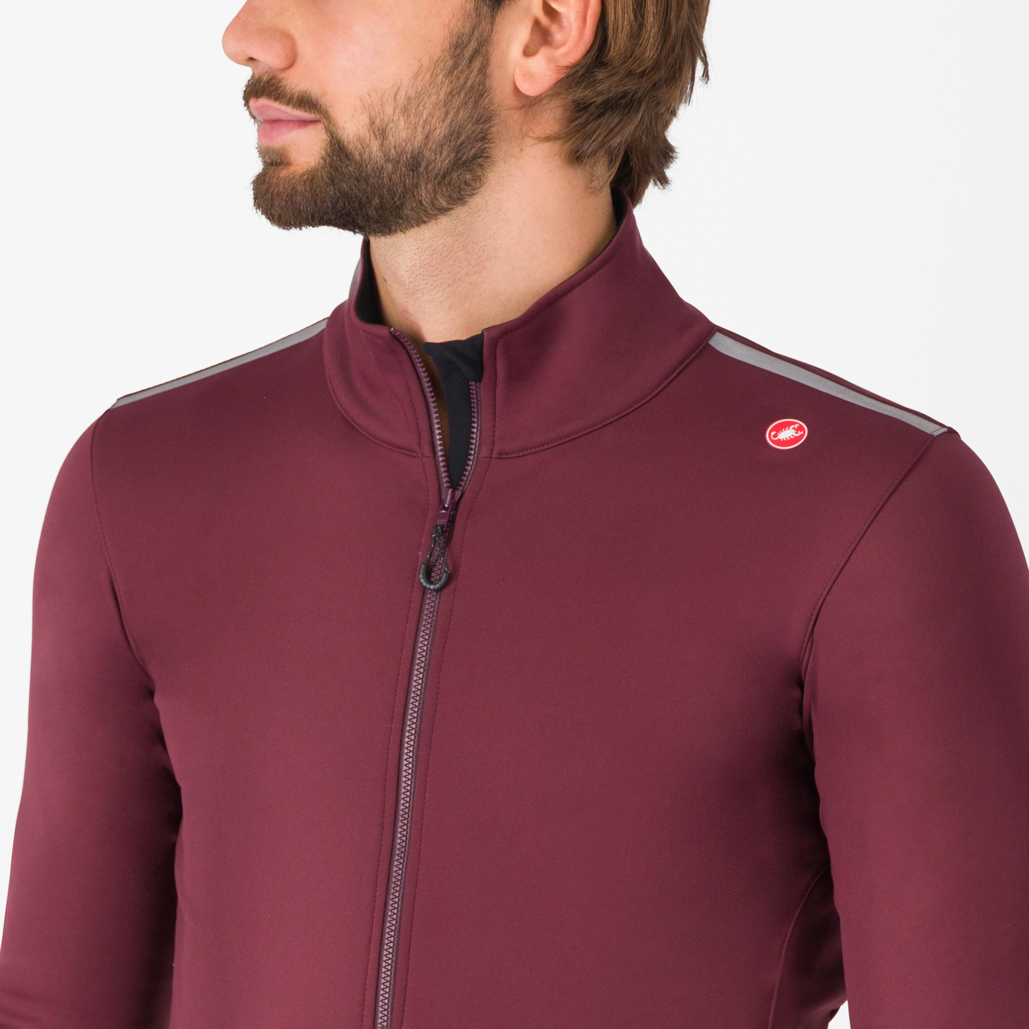 Espresso air jacket - deep bordeaux - castelli