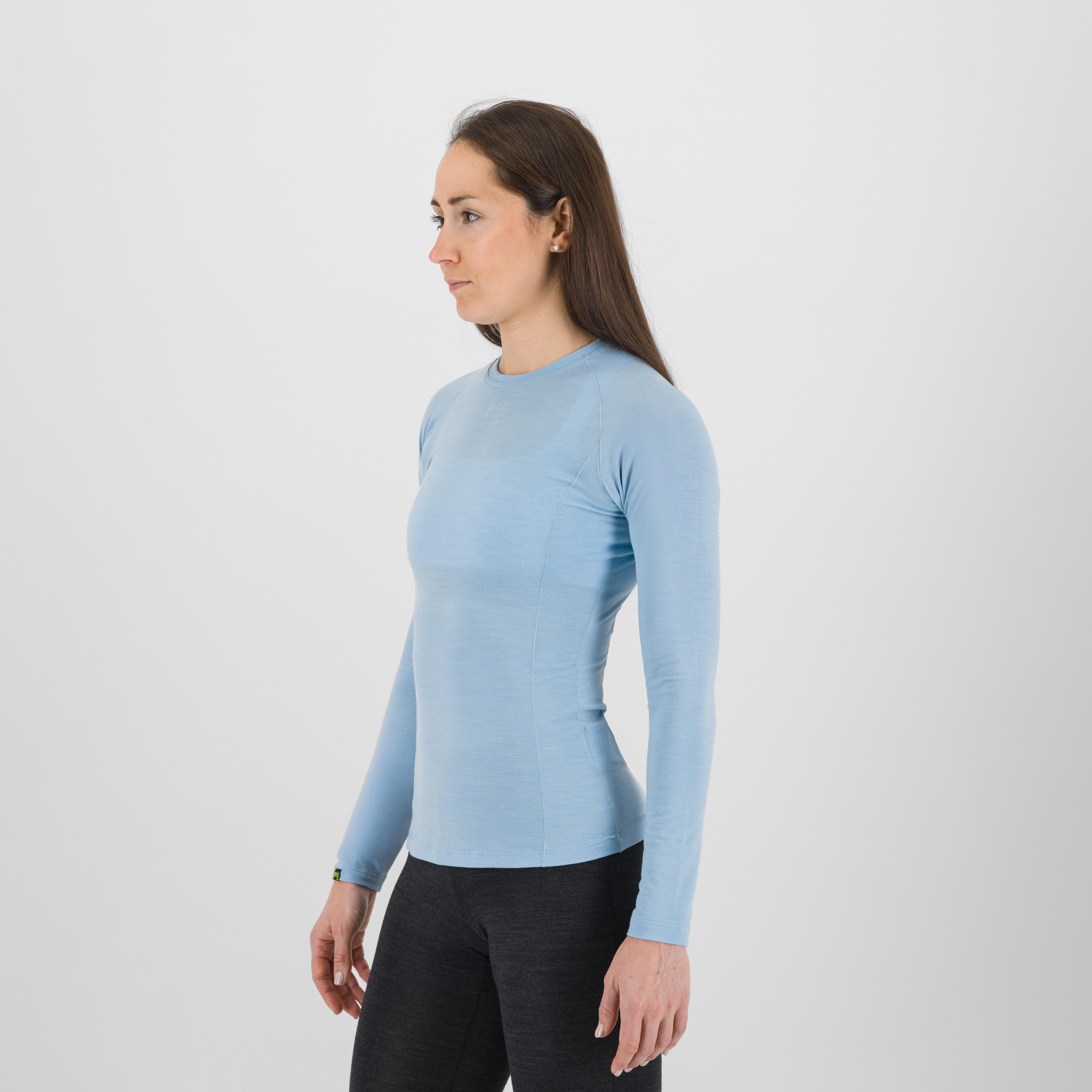 Dinamico merino 180  w jersey ls - forget - karpos