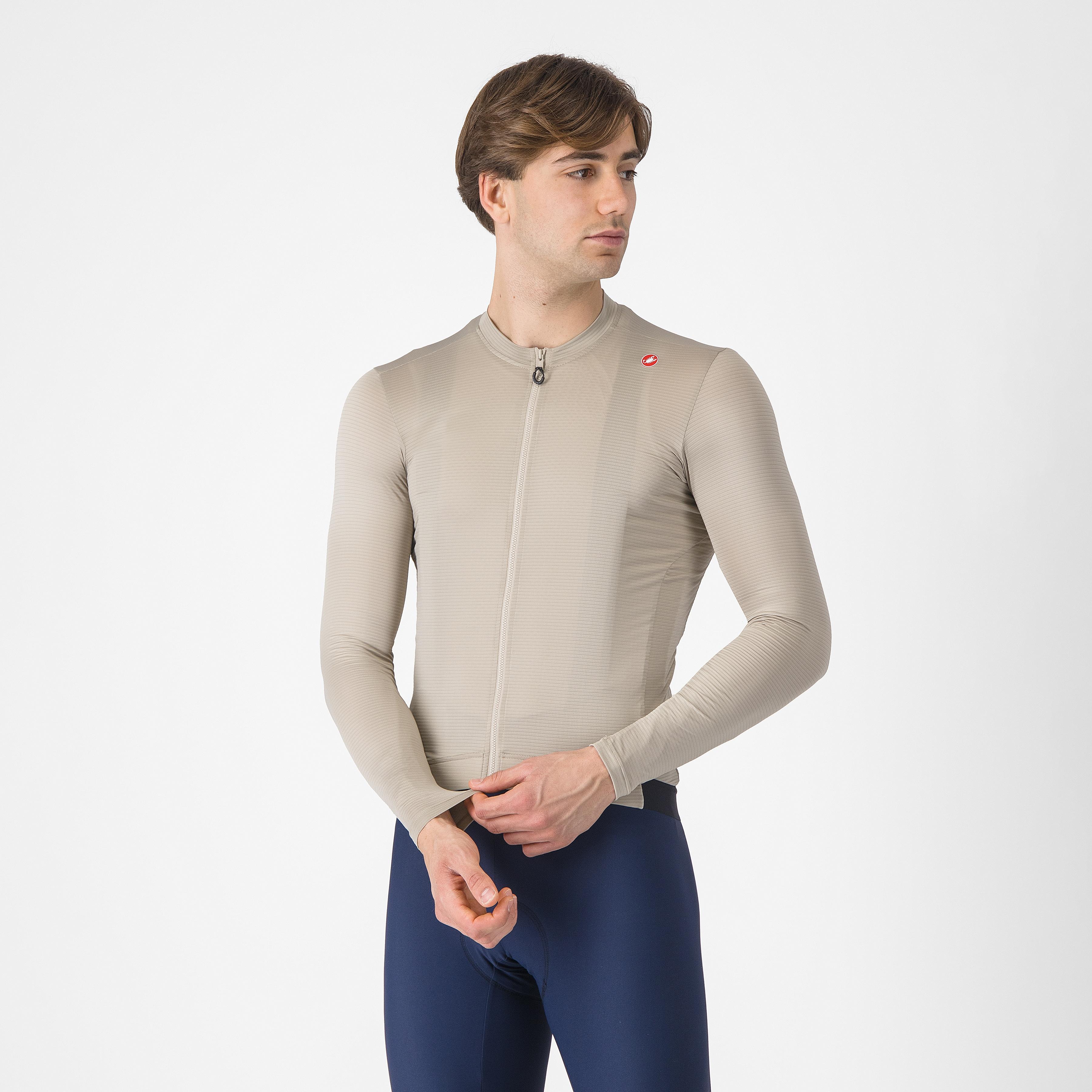 Espresso ls jersey - clay/black - castelli