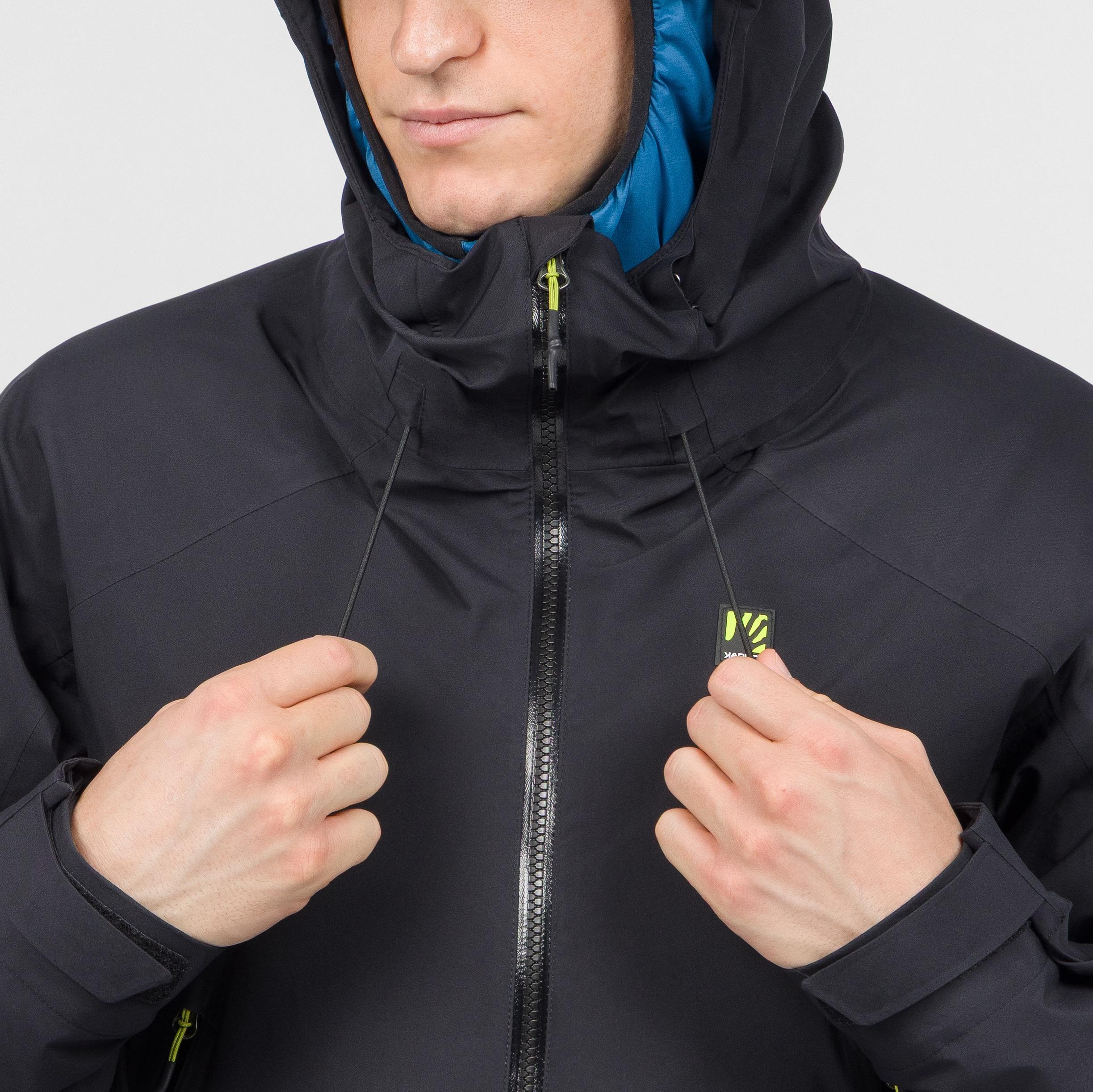 Storm evo jacket - black/black - karpos