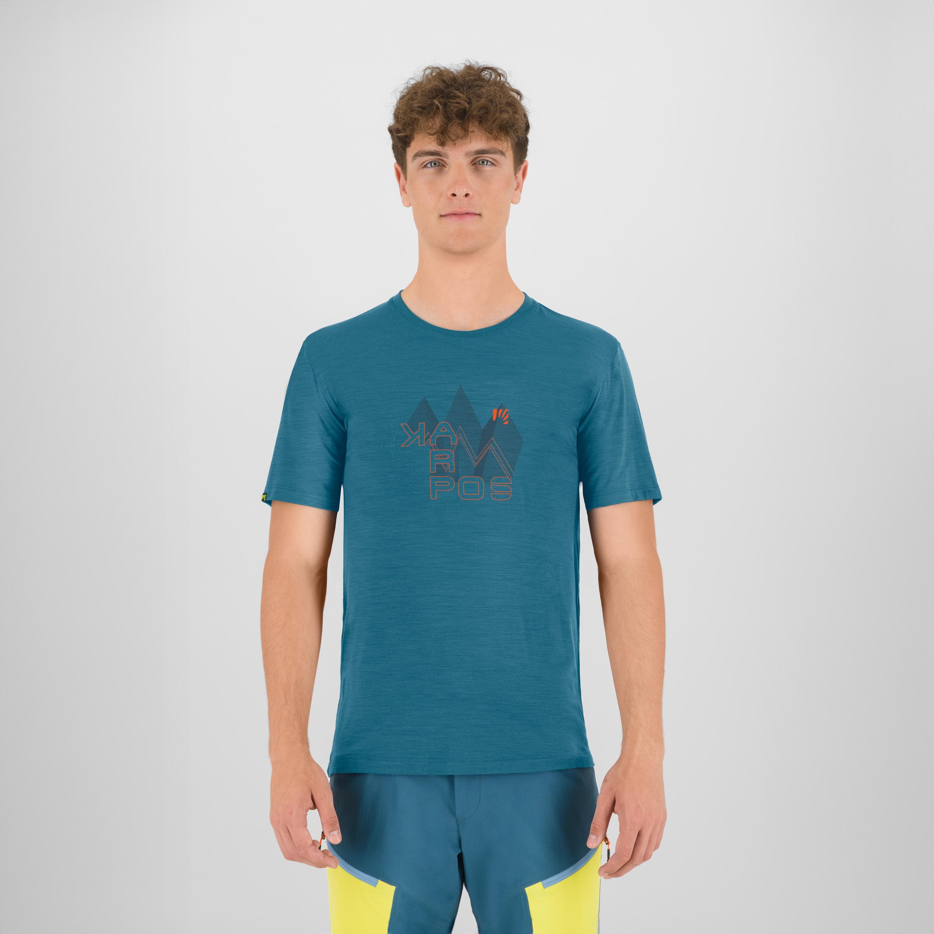 Gusela merino t-shirt - larkspur - karpos