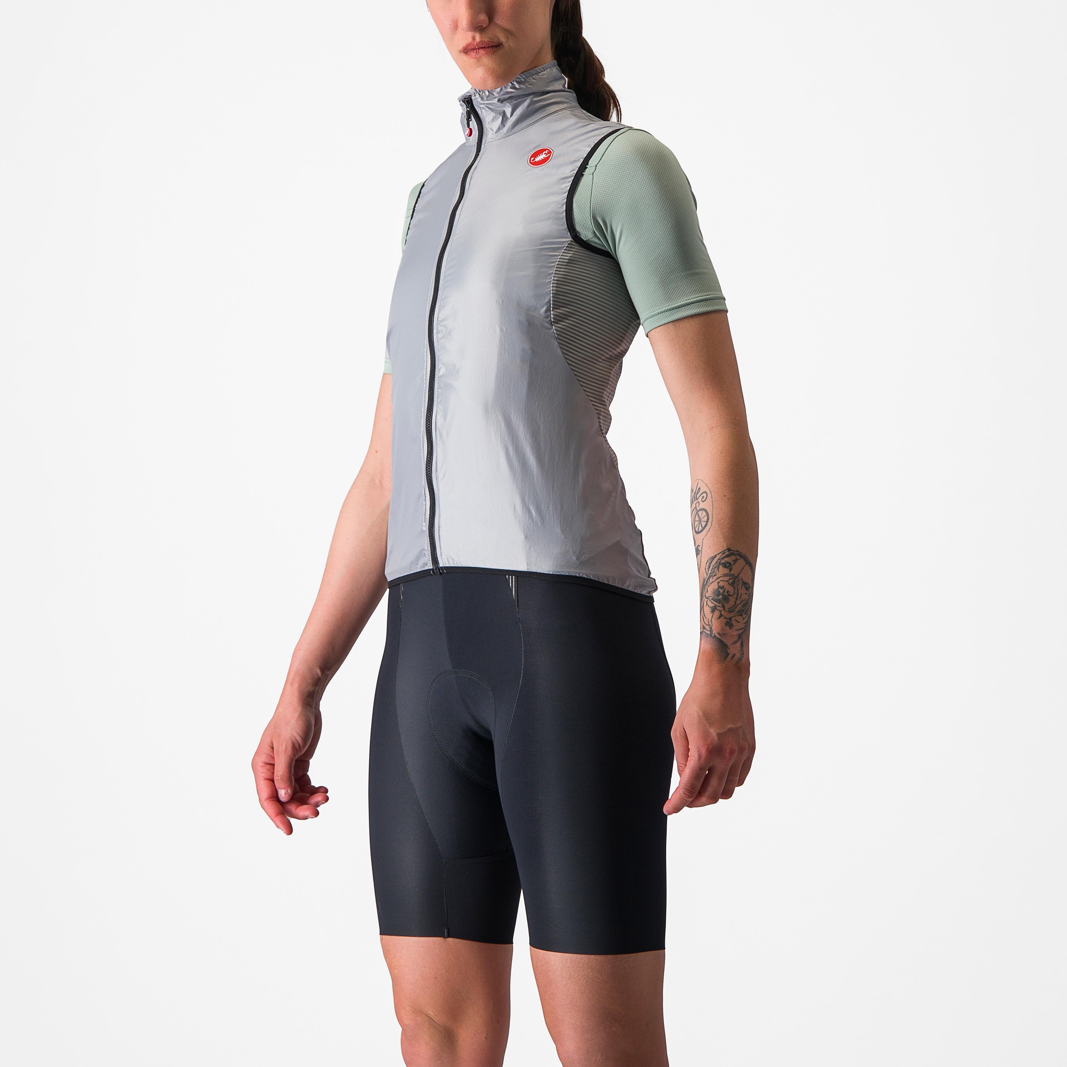 Aria w  vest - silver gray - castelli