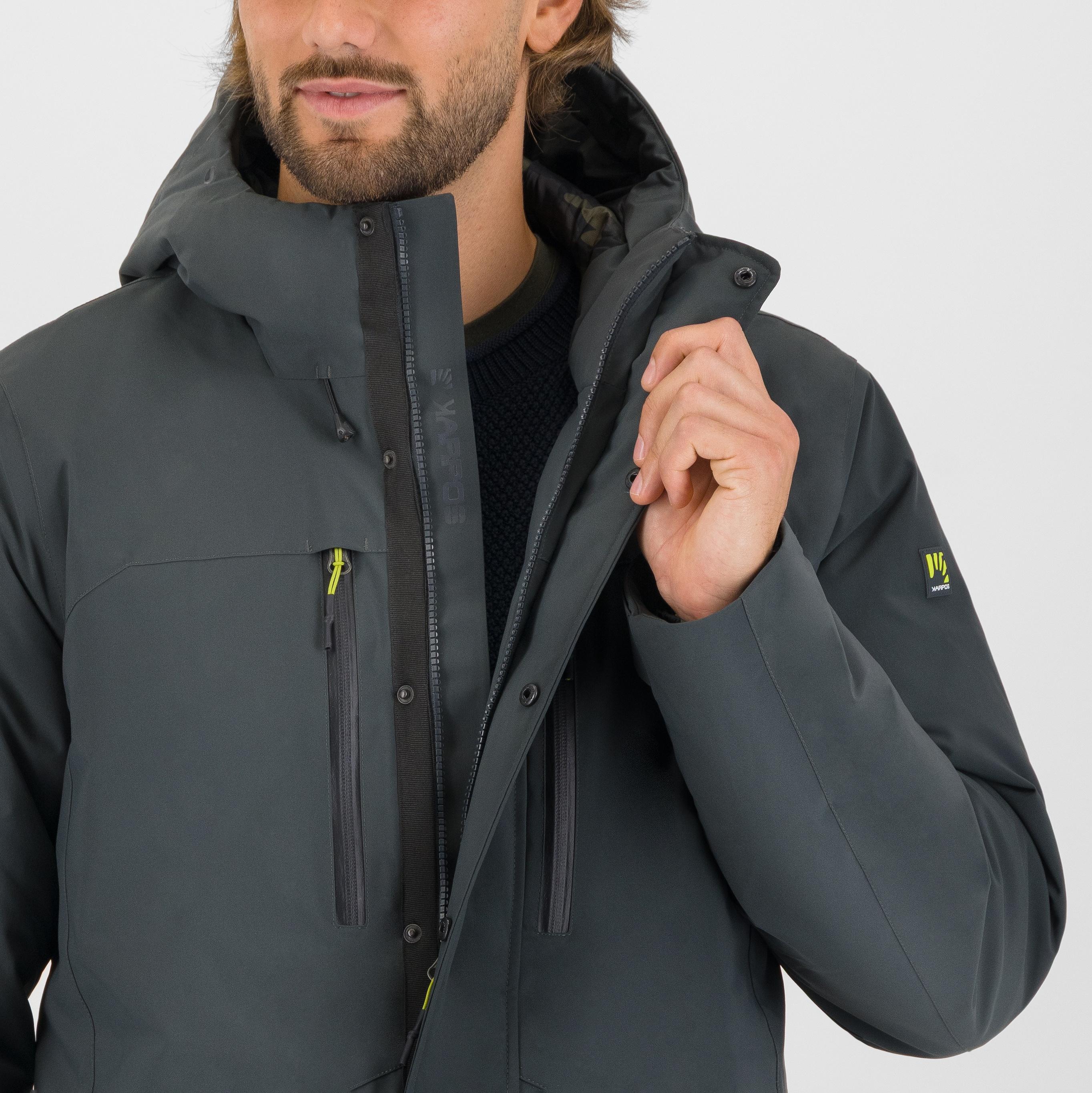 Vandelli jacket - woodl.gray - karpos