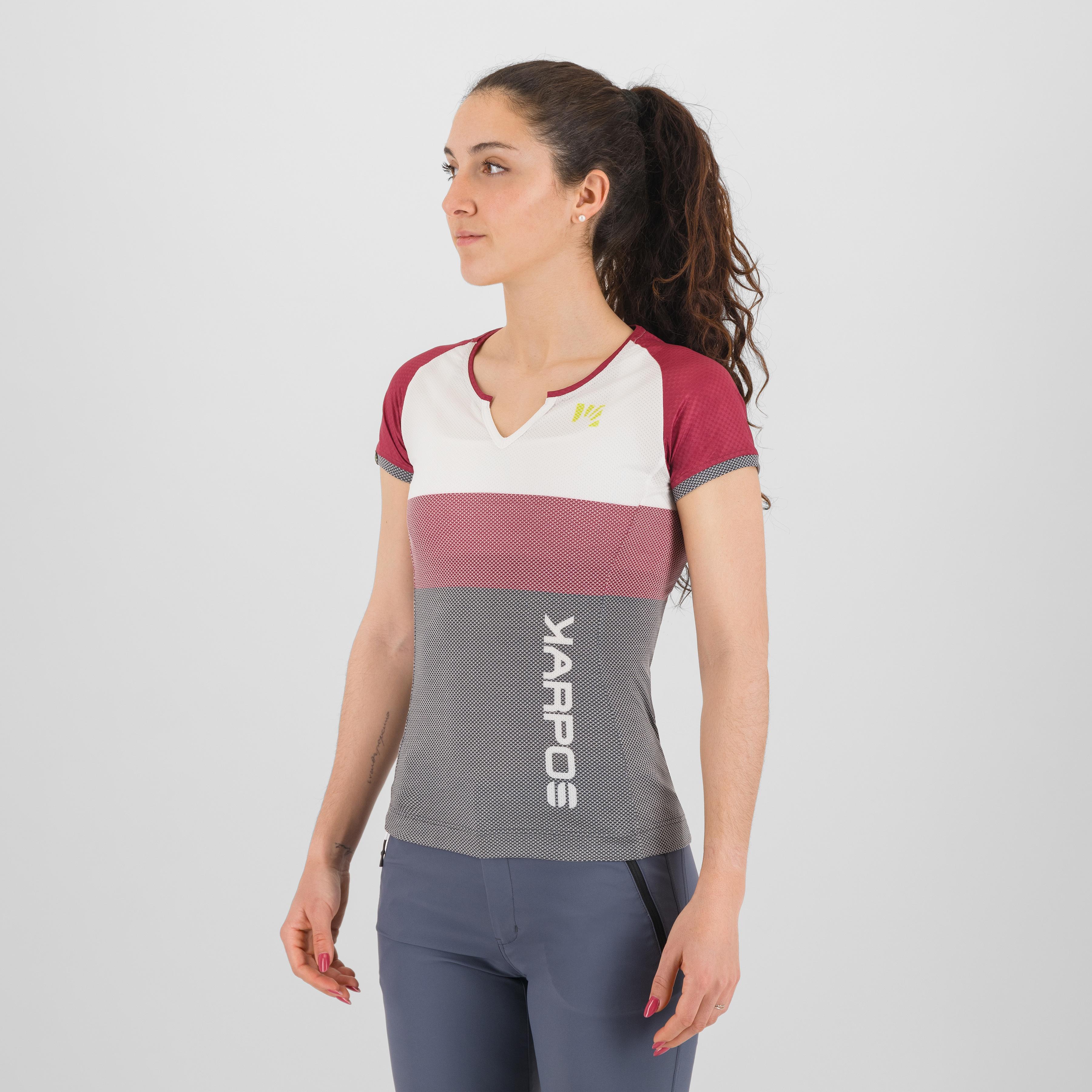 Moved evo w jersey - vulcan/beet red - karpos