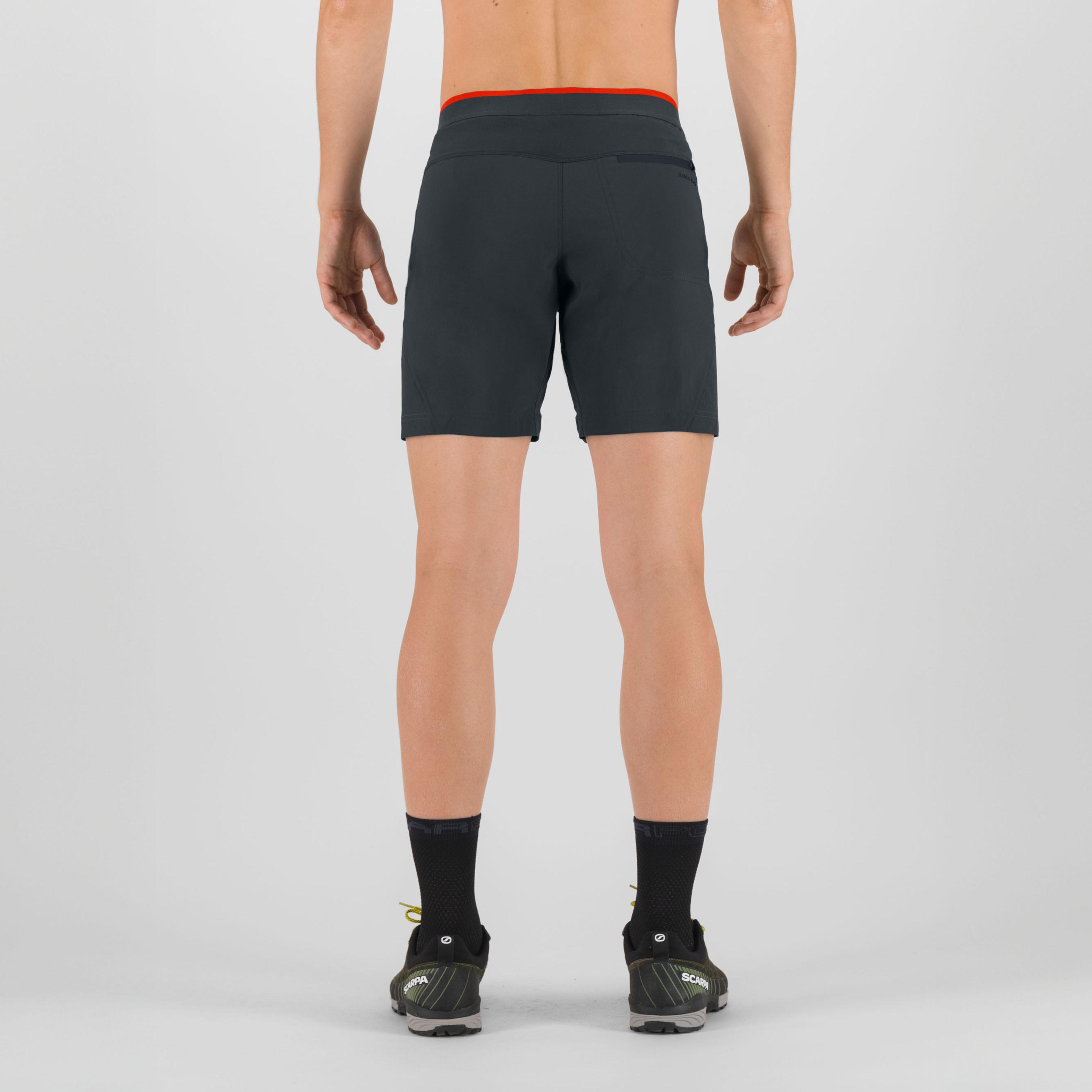 Rock evo shorts - woodl.gray/orange - karpos