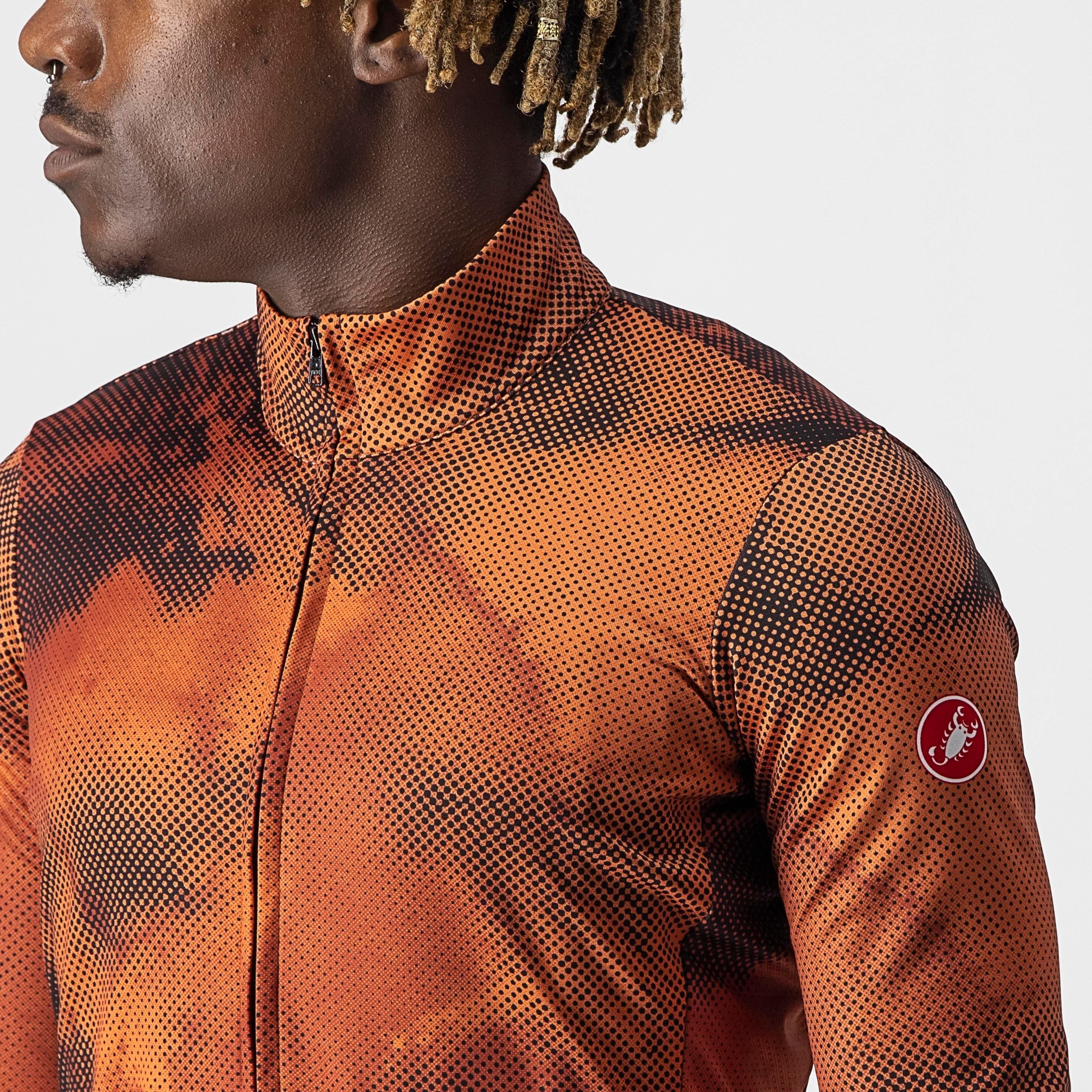 Ventaglio jersey - fuoco - castelli