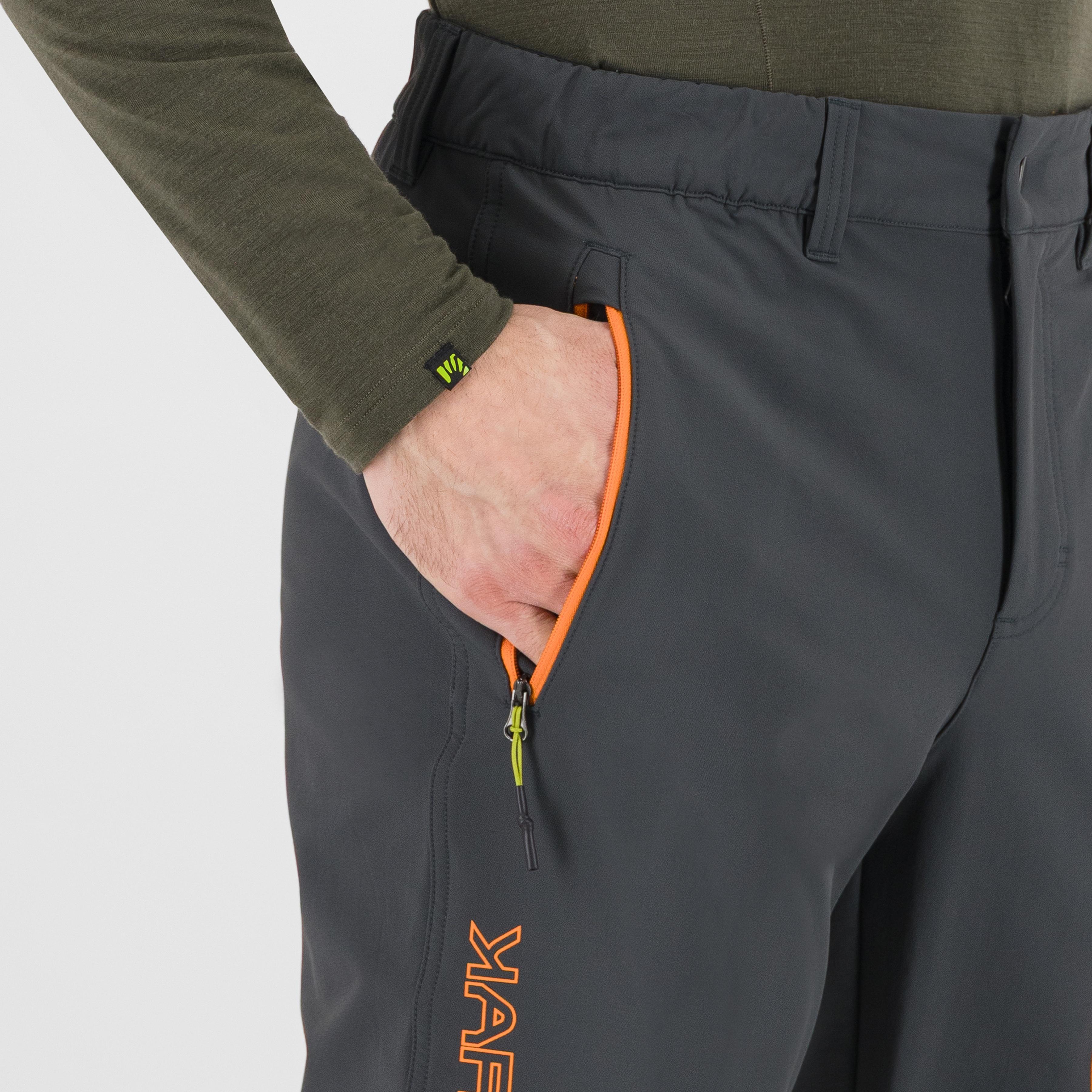 Scarnia up pants - woodl.gray/vibr.orange - karpos