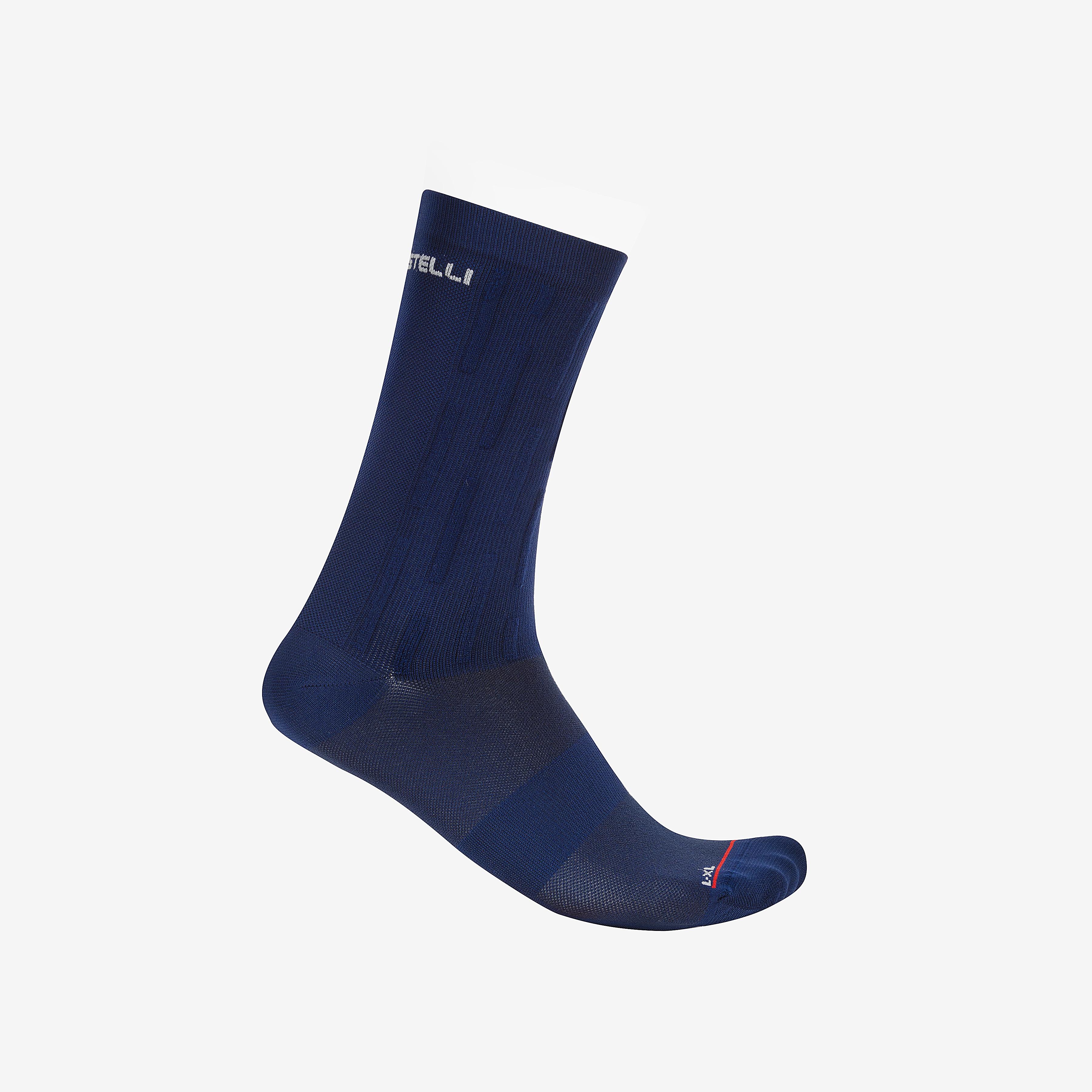 Aero race pro 20 sock - belgian blue - castelli