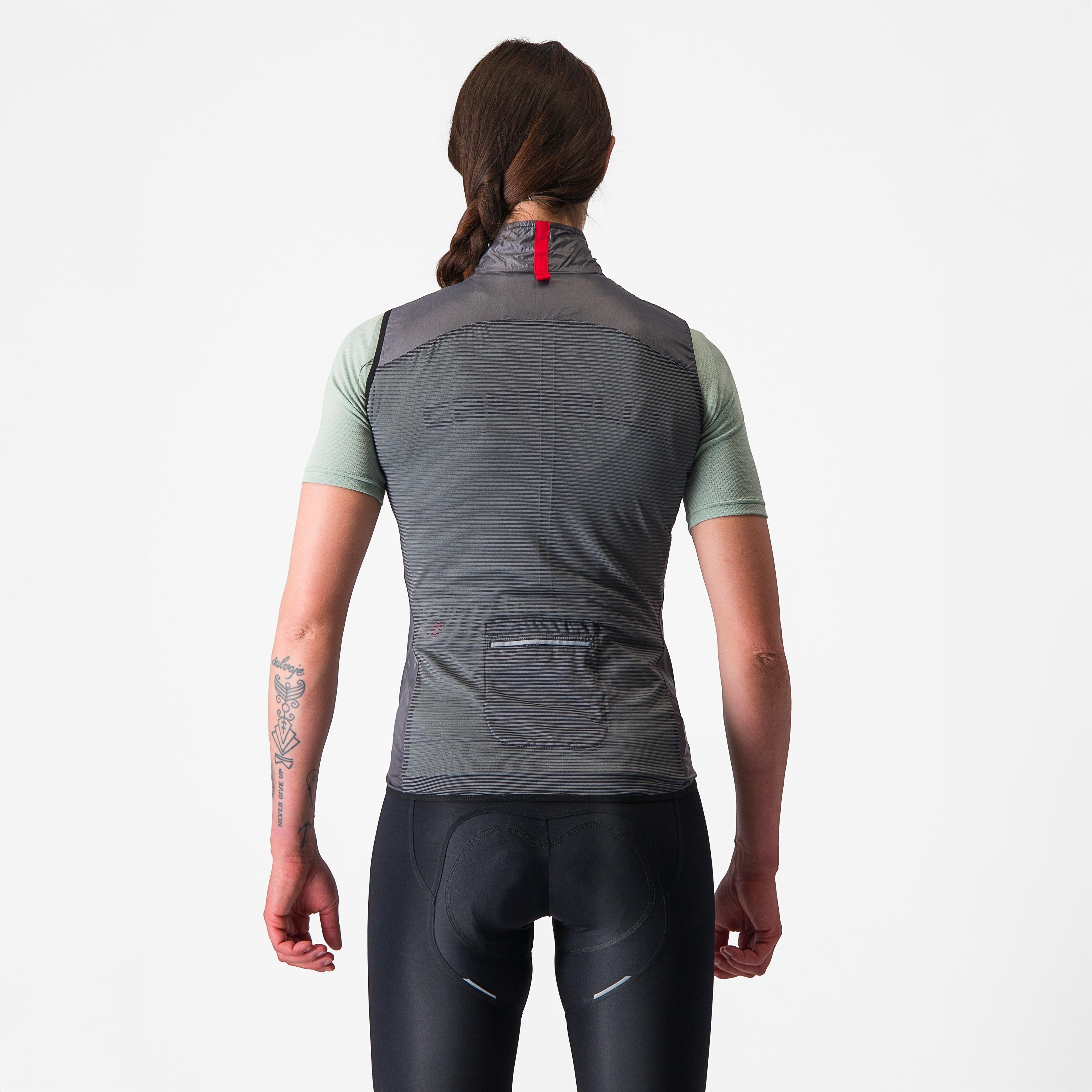 Aria w  vest - dark gray - castelli