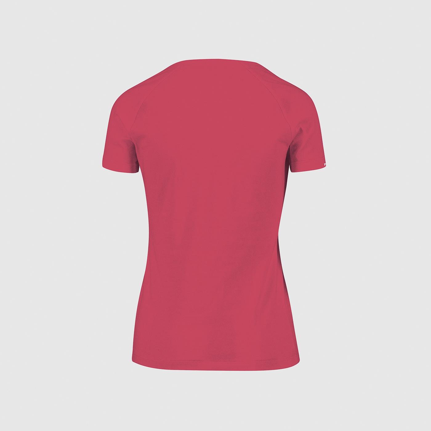 Berto cotton w t-shirt - rosa paradiso - karpos