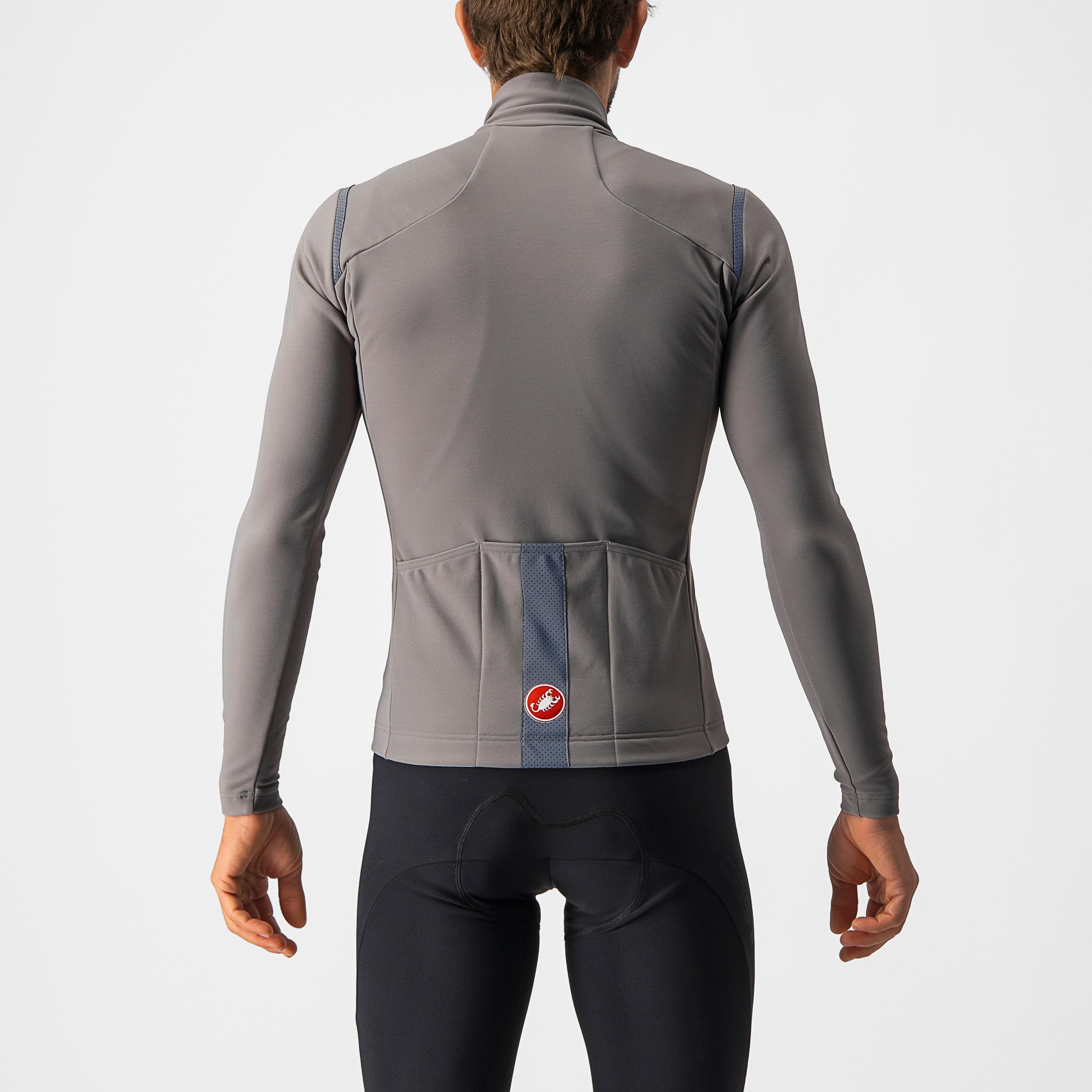 Tutto nano ros jersey - nickel gray - castelli