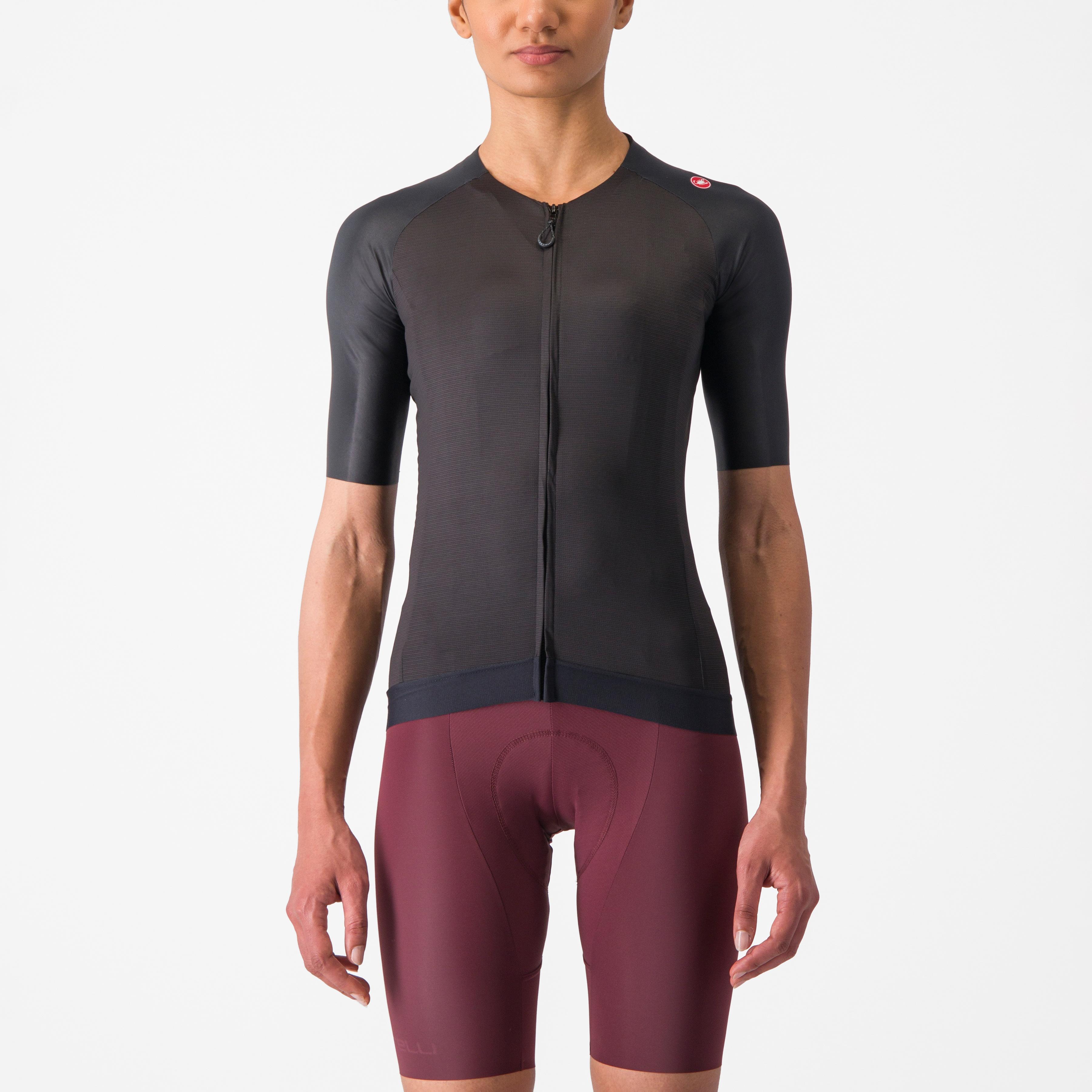 Aero pro 7.0 w jersey - light black - castelli