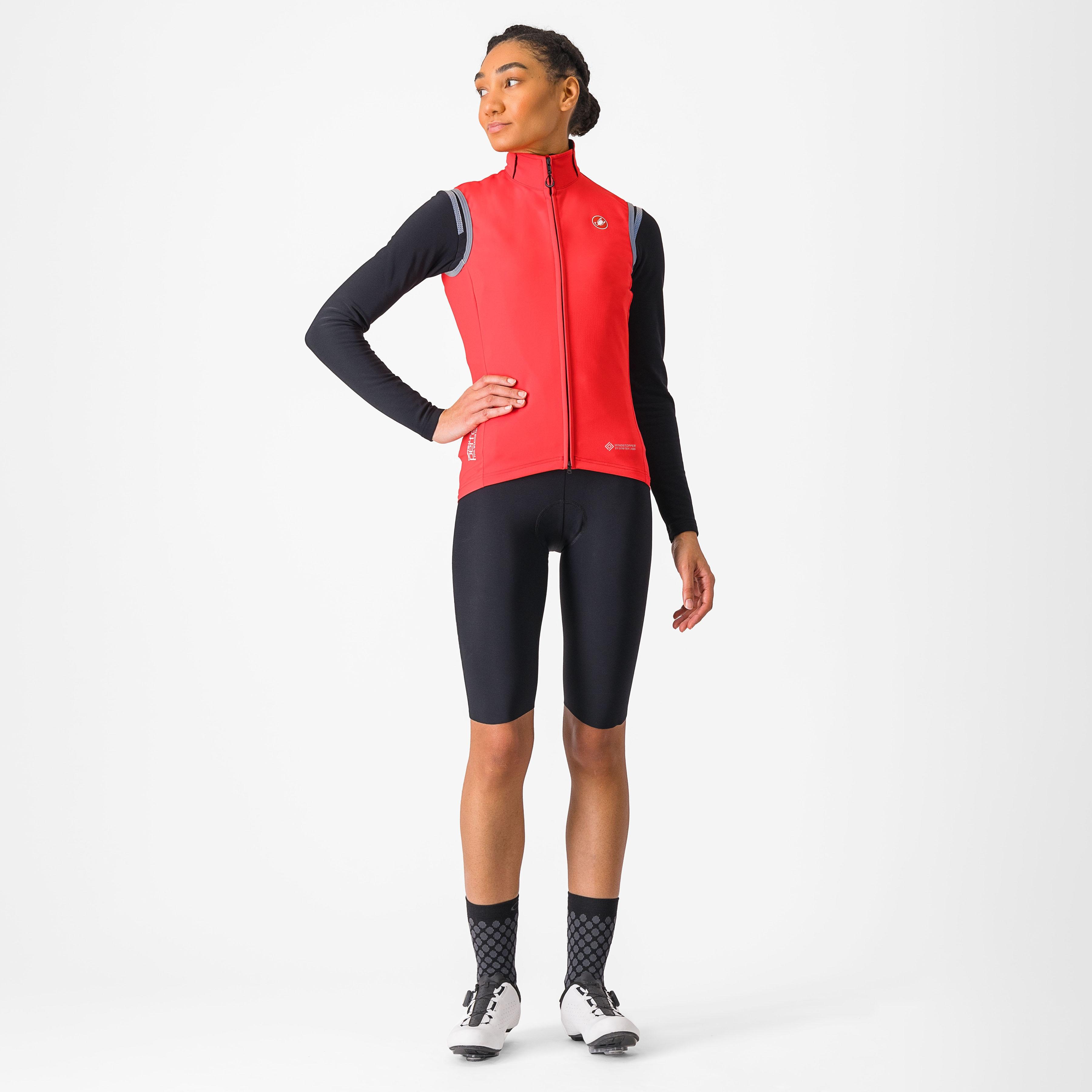 Perfetto ros 2 w vest - hibiscus - castelli