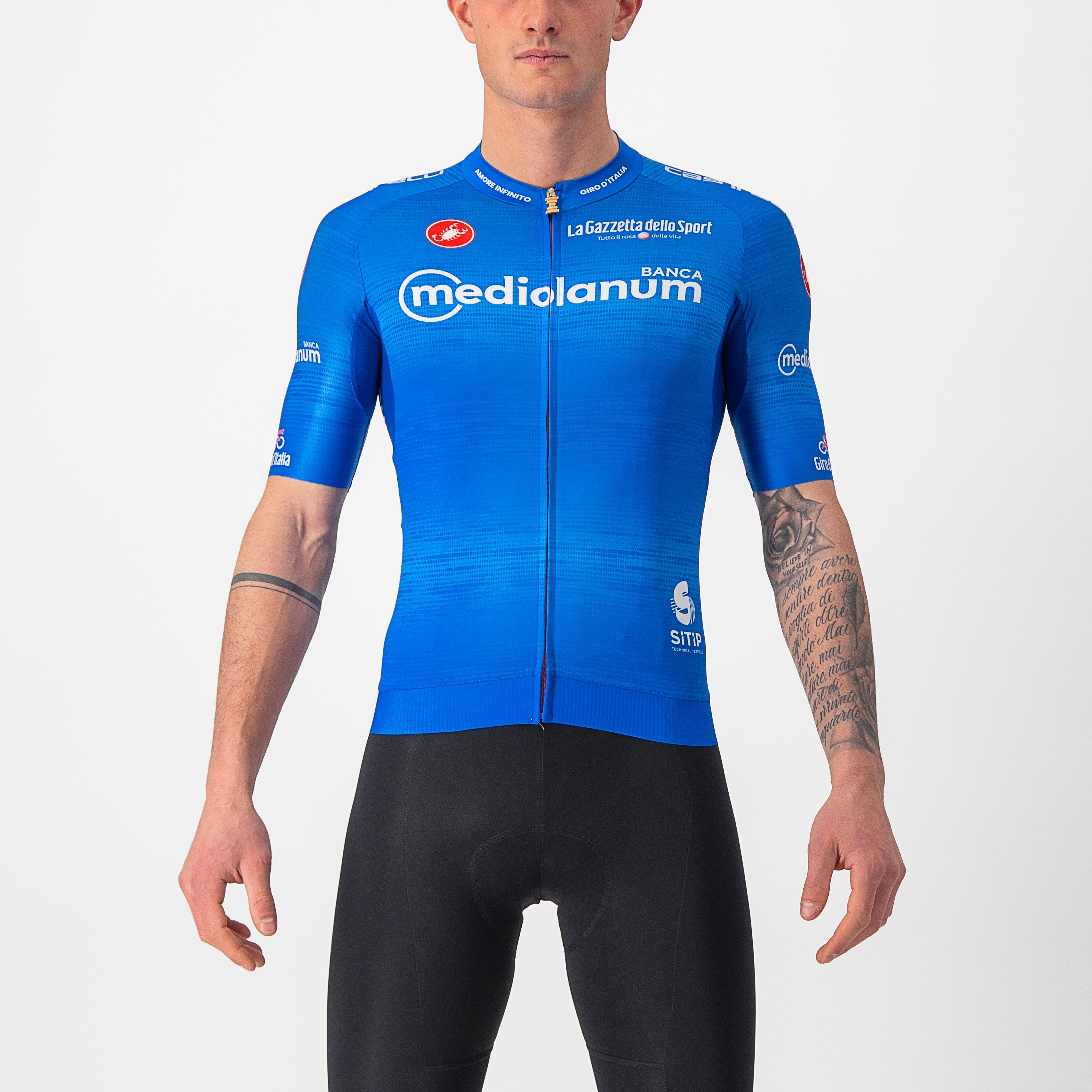 #giro105 race jersey - azzurro - castelli