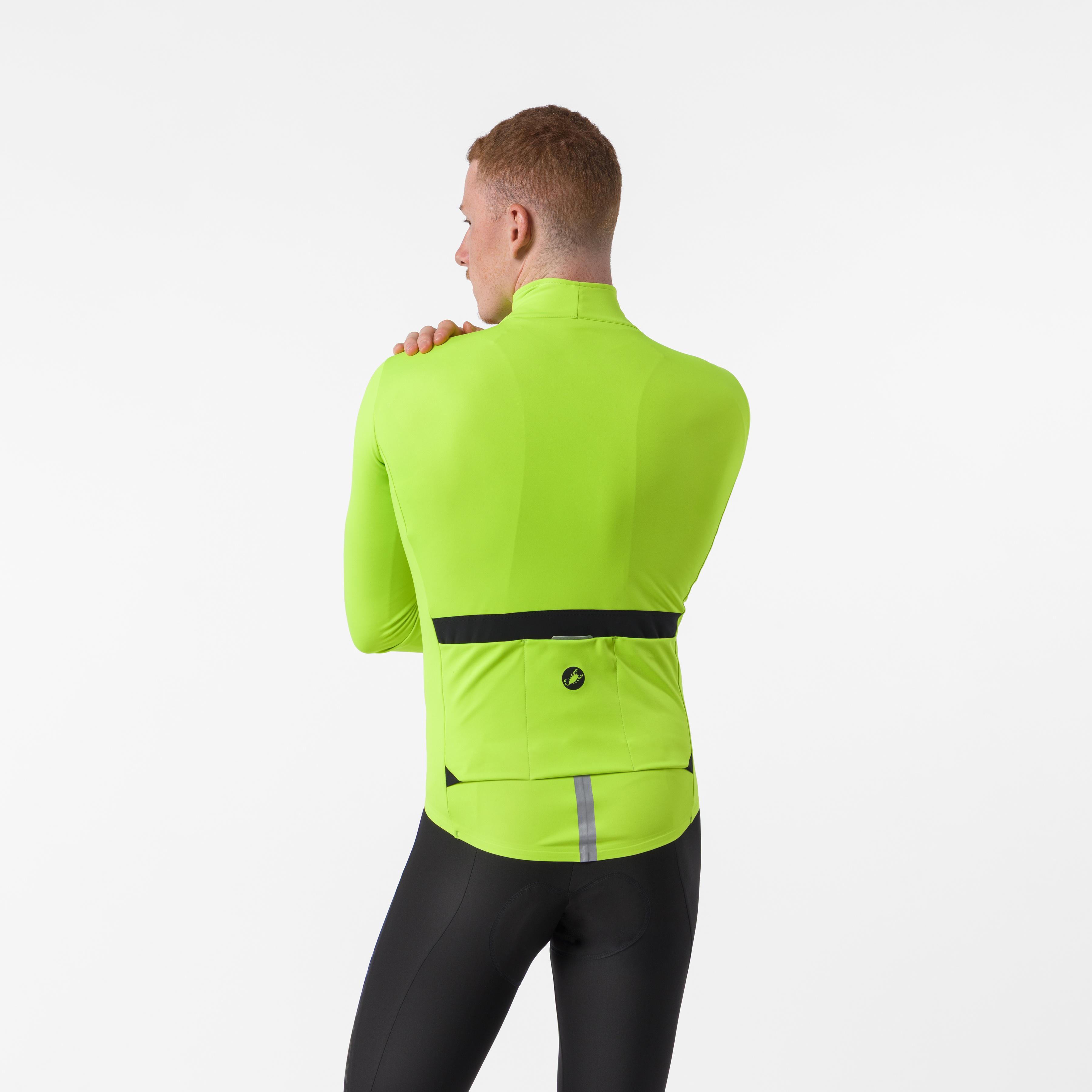 Perfetto pro jacket - electric lime - castelli