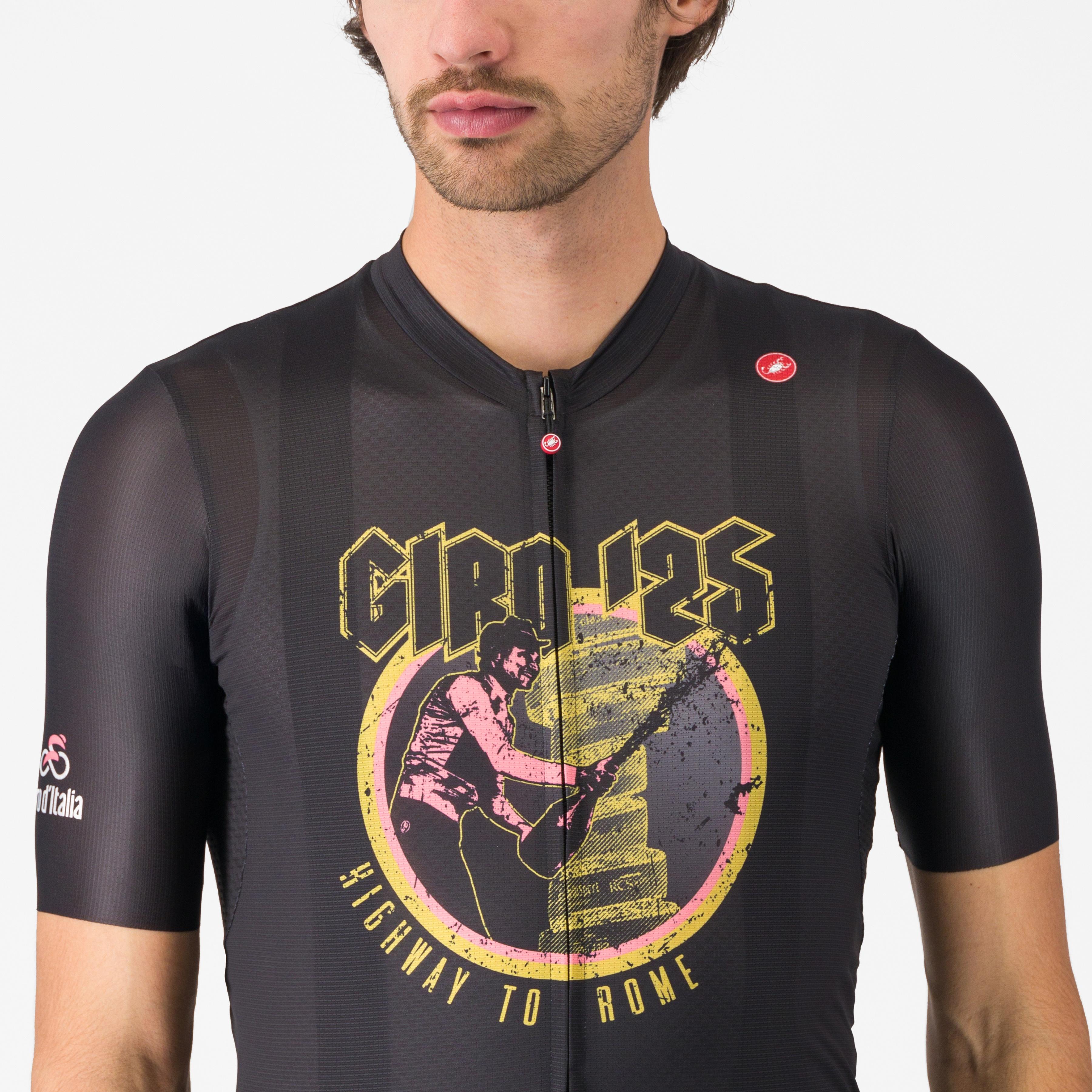 #giro highway to rome jersey - nero - castelli